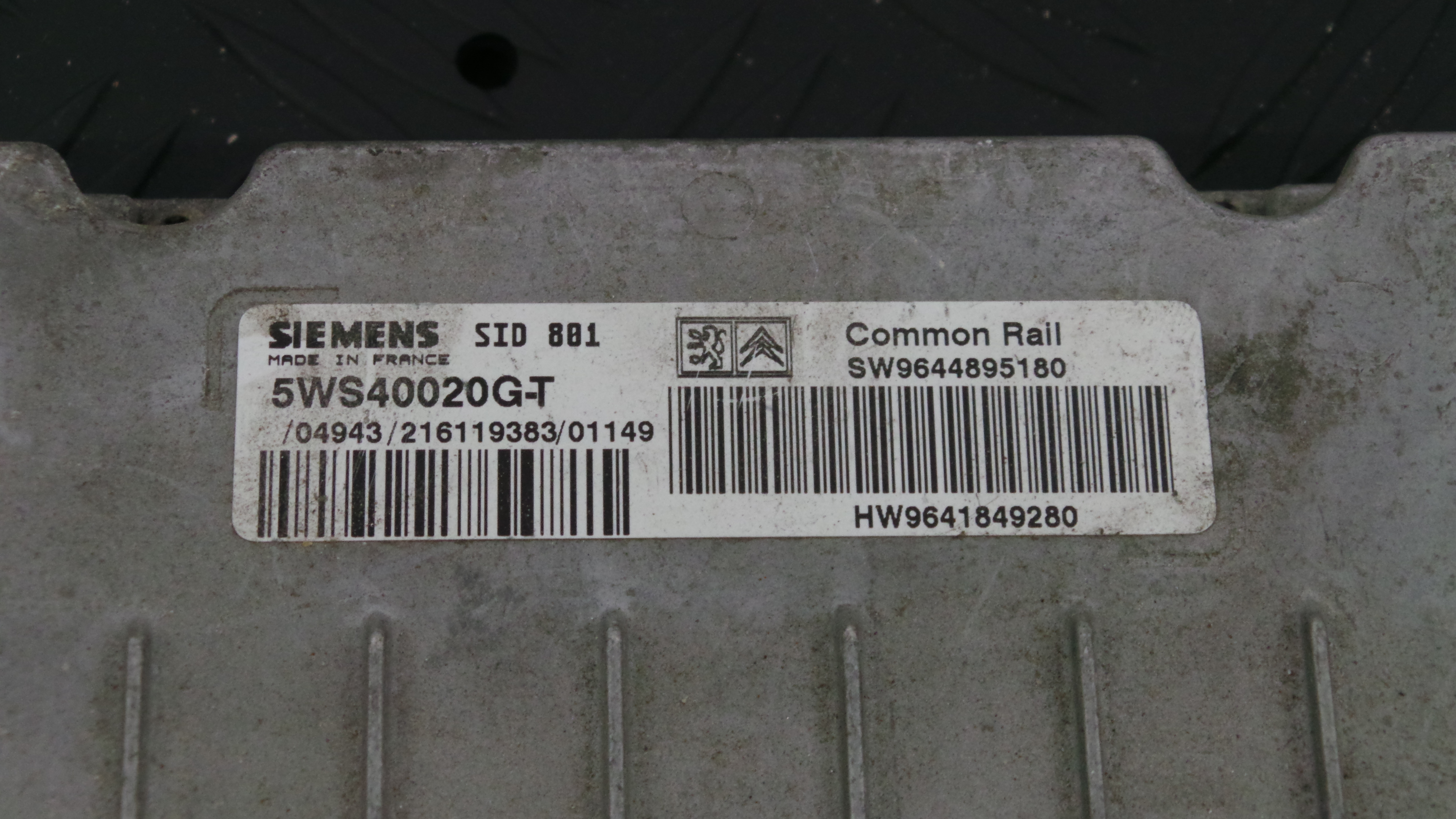 Centralina do Motor 9641849270 - PEUGEOT 307 (3A/C)-33104486