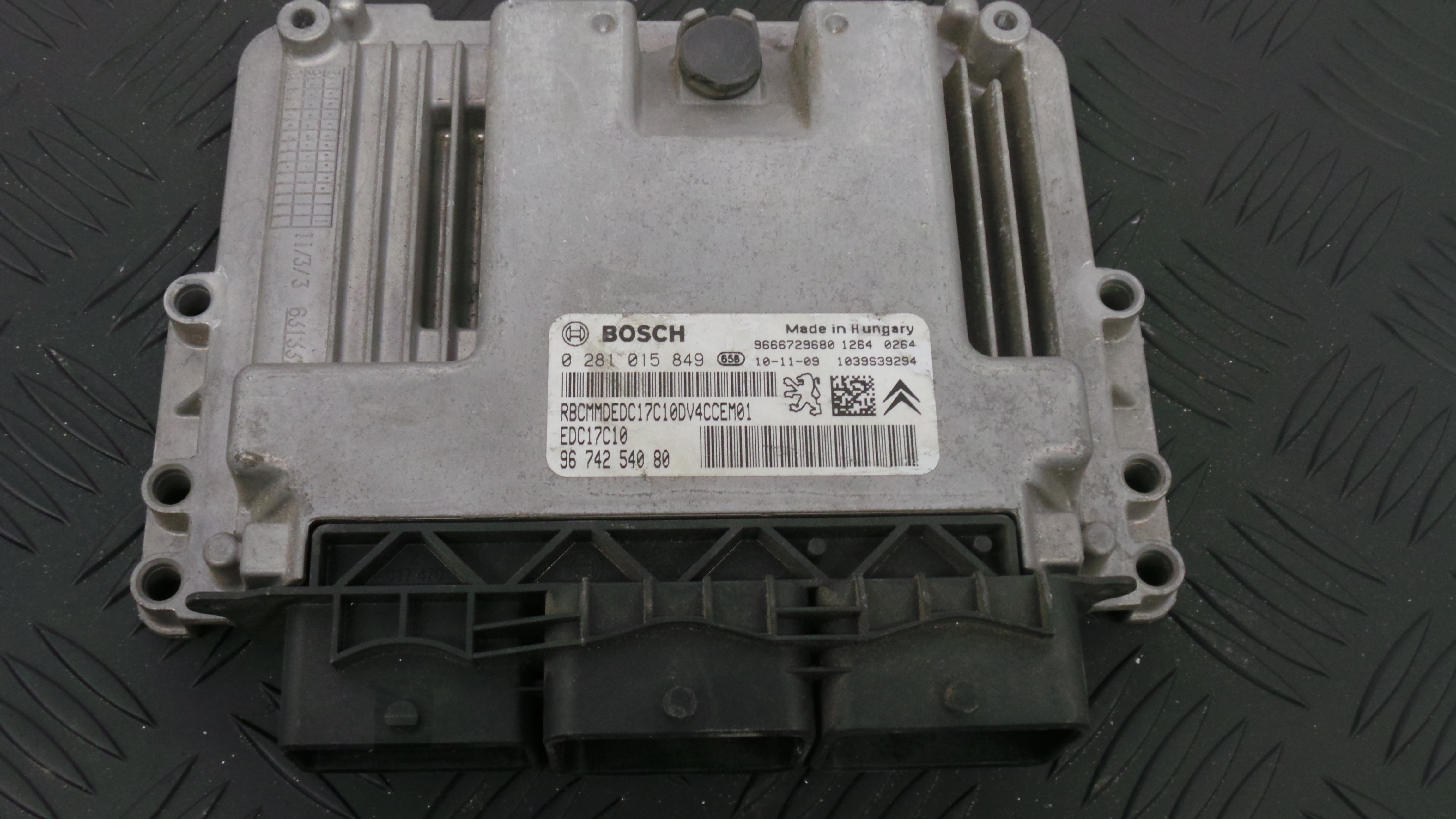 Centralina do Motor 9674254080 - CITROËN C3 II (SC_)-33104490