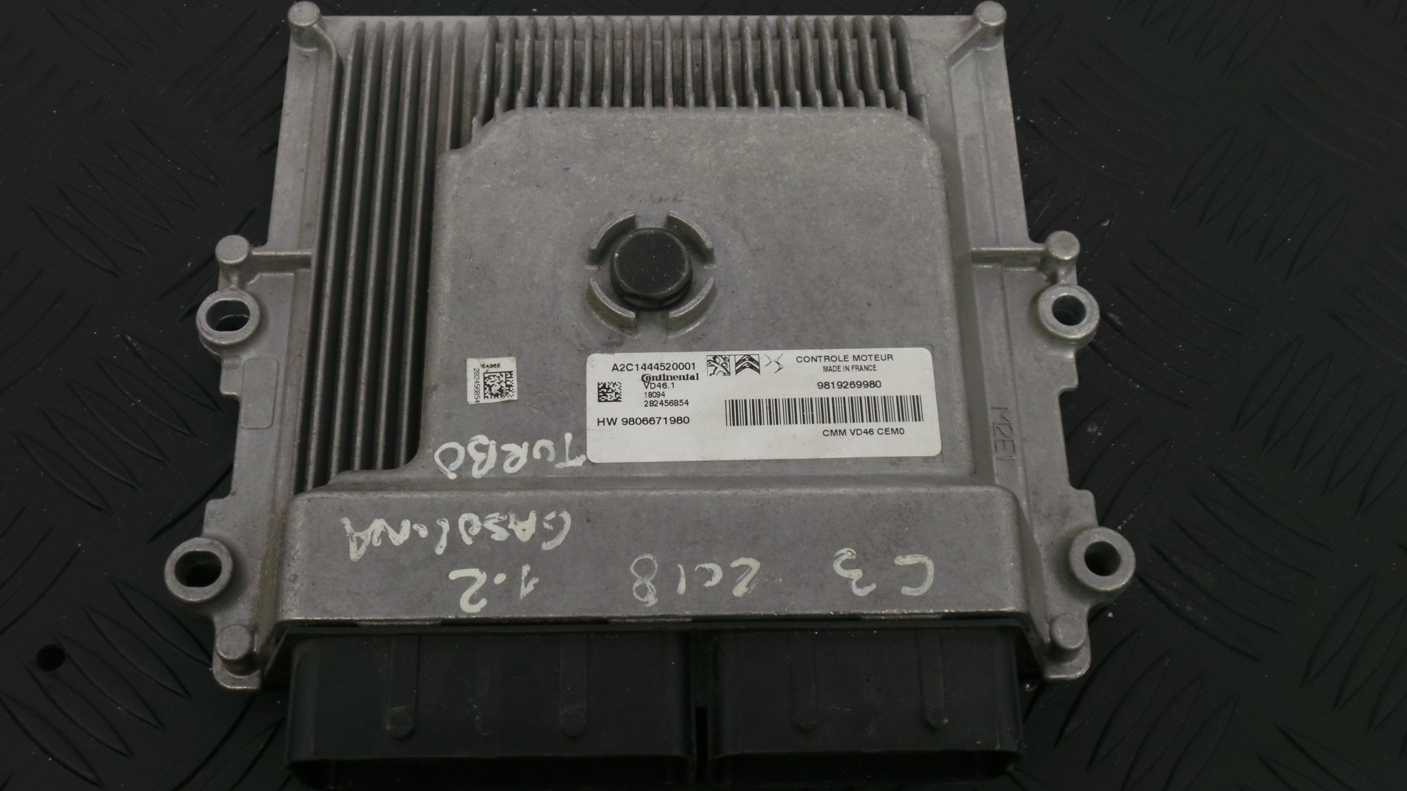 Centralina do Motor 9819269980 - CITROËN C3 / C3 ORIGIN III (SX)-33104519