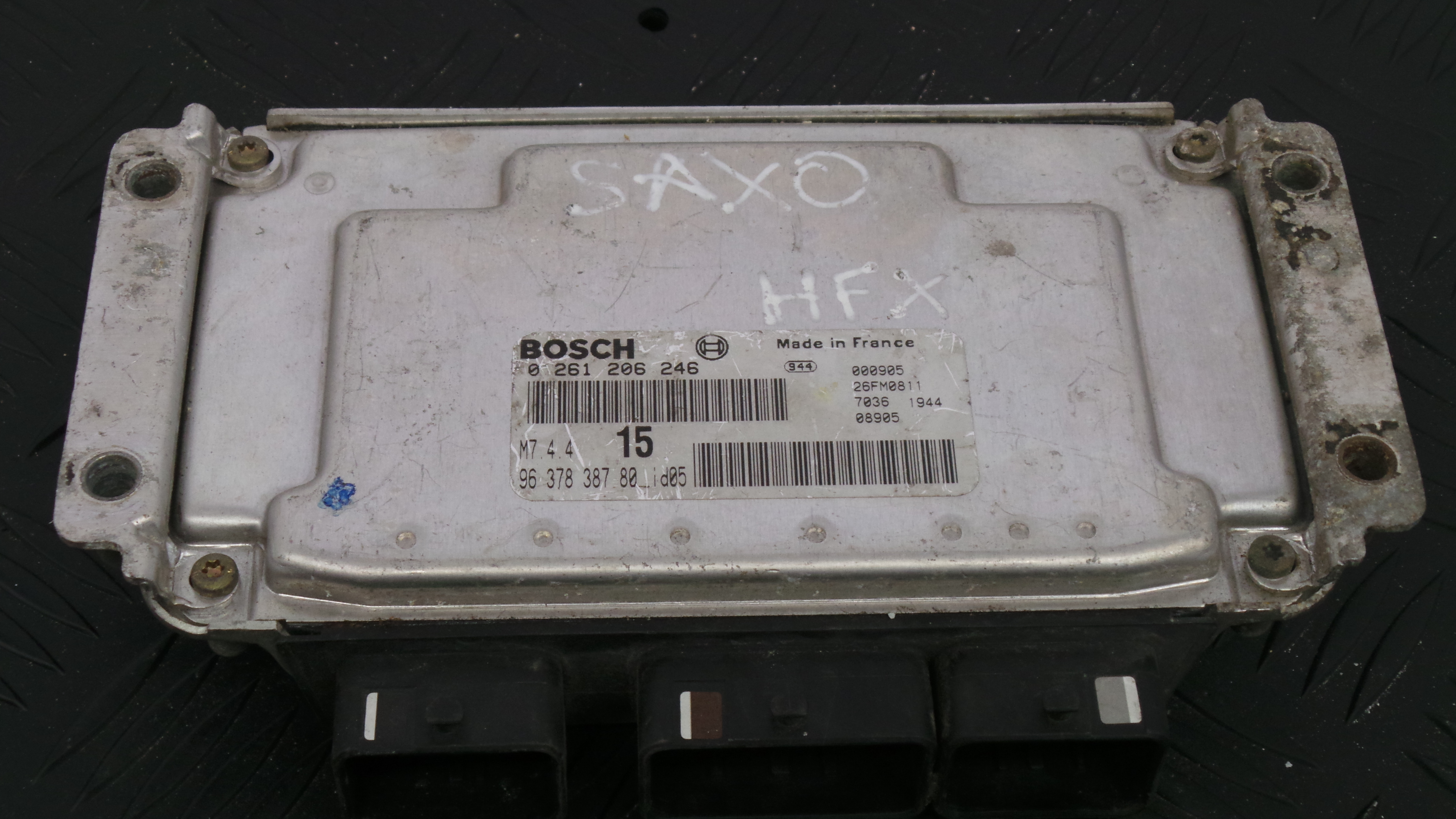 Centralina do Motor 9637838780 - CITROËN SAXO (S0, S1)-33104809