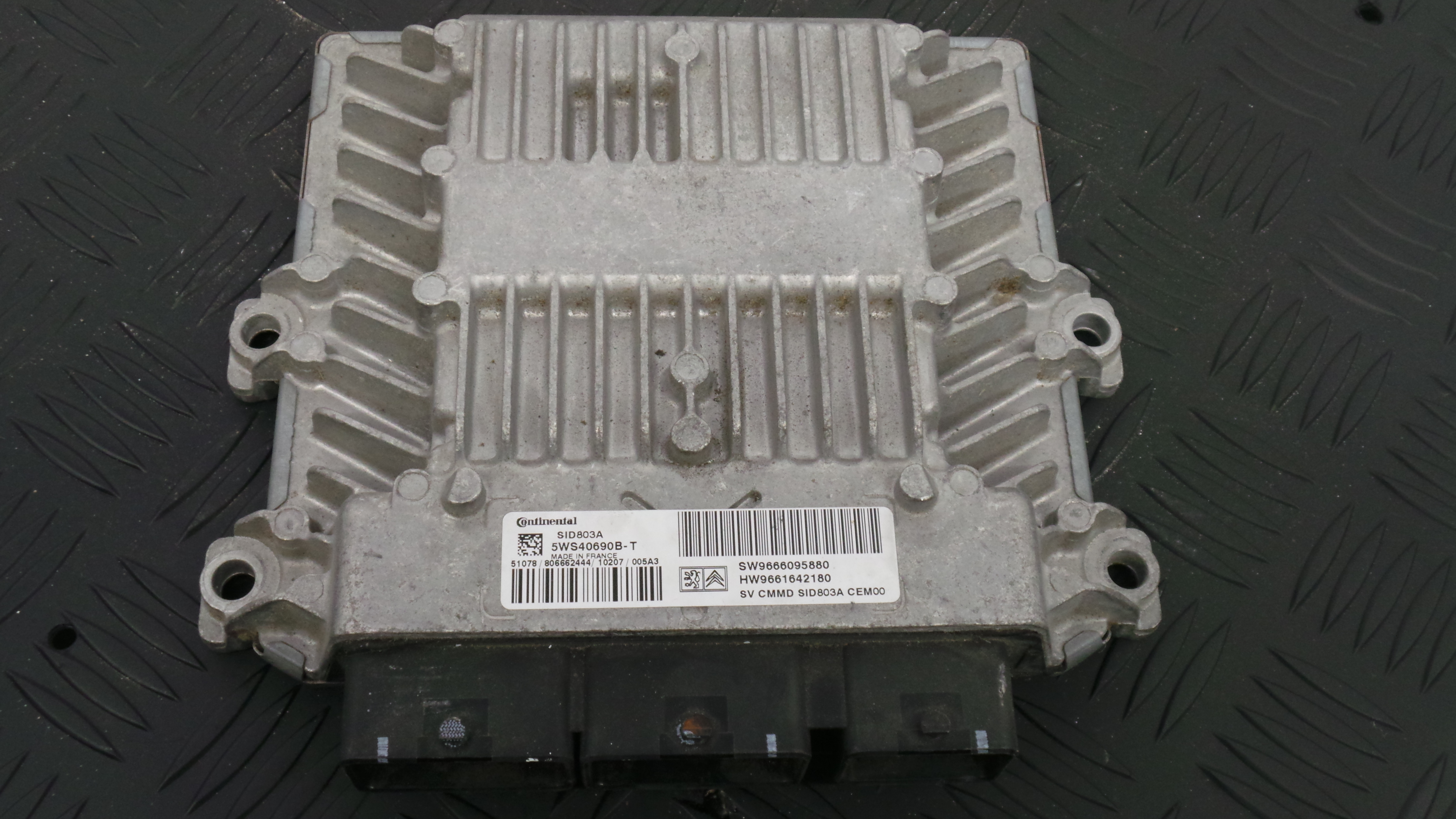 Centralina do Motor 9666095880 - CITROËN C4 PICASSO I Veículo multiuso (UD_)-33104954