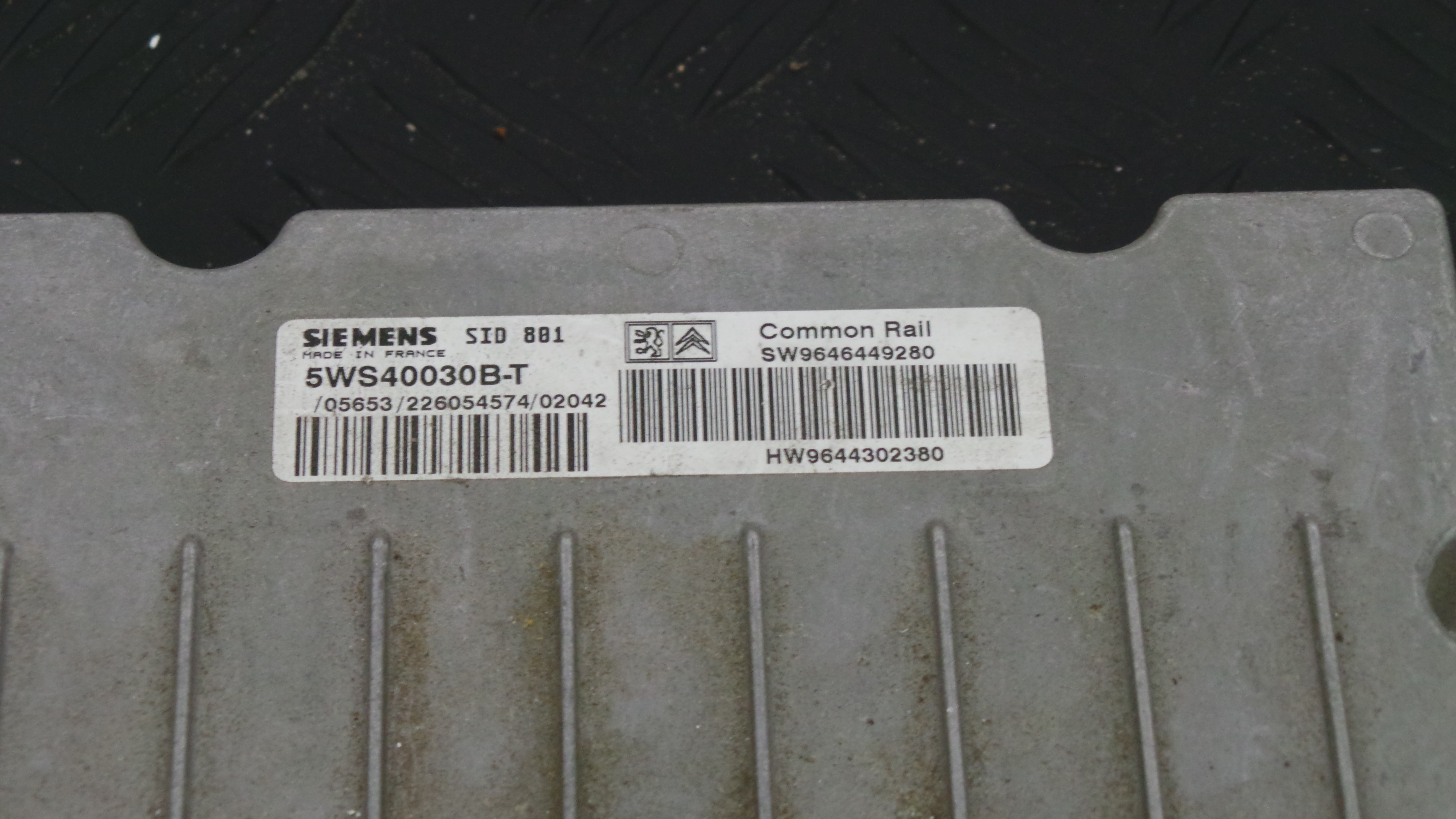 Centralina do Motor 9644302380 - PEUGEOT 307 (3A/C)-33104958