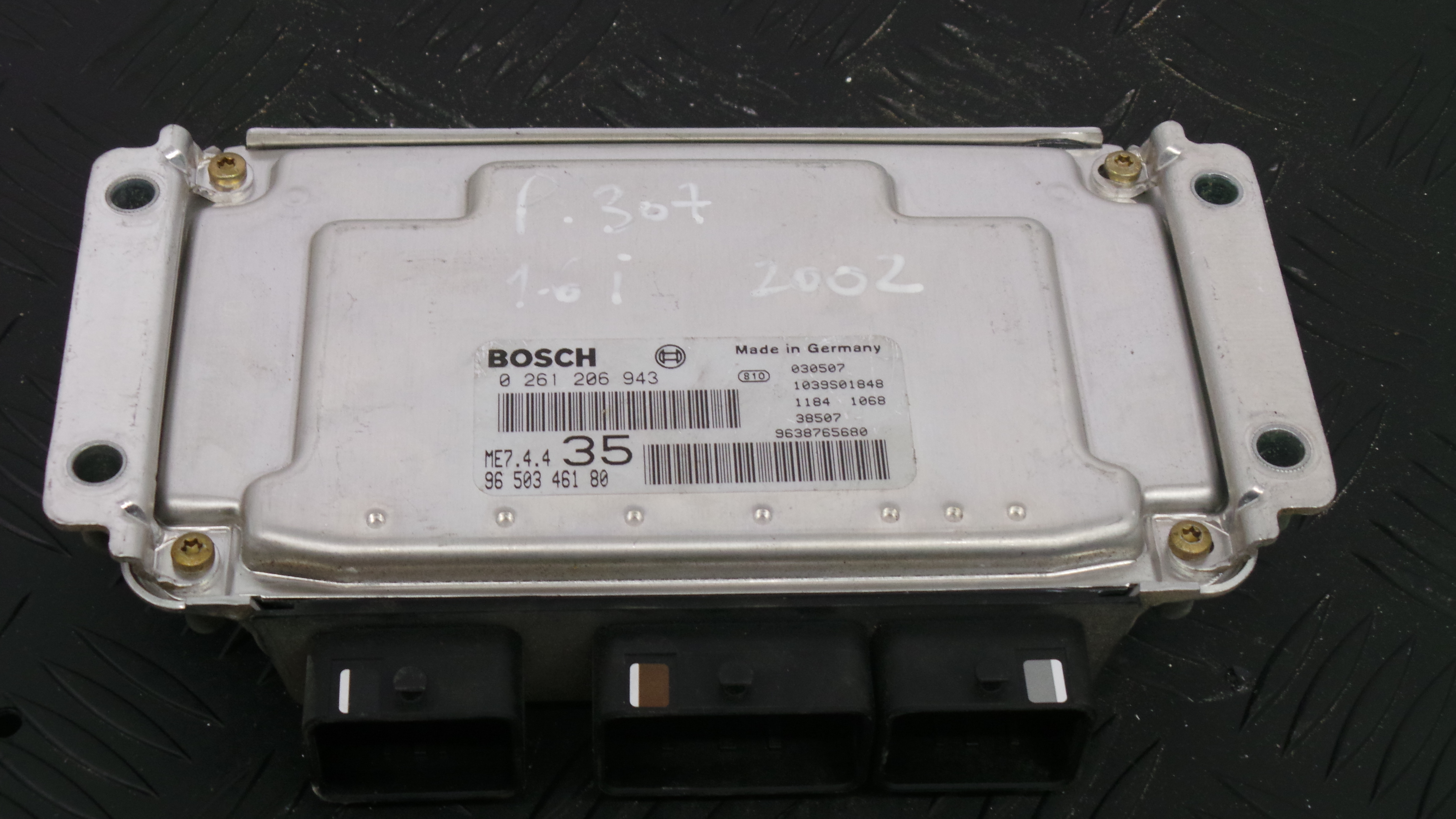 Centralina do Motor 9650346180 - PEUGEOT 307 (3A/C)-33105095 Centralina do Motor 9650346180 - PEUGEOT 307 (3A/C)-33105095
