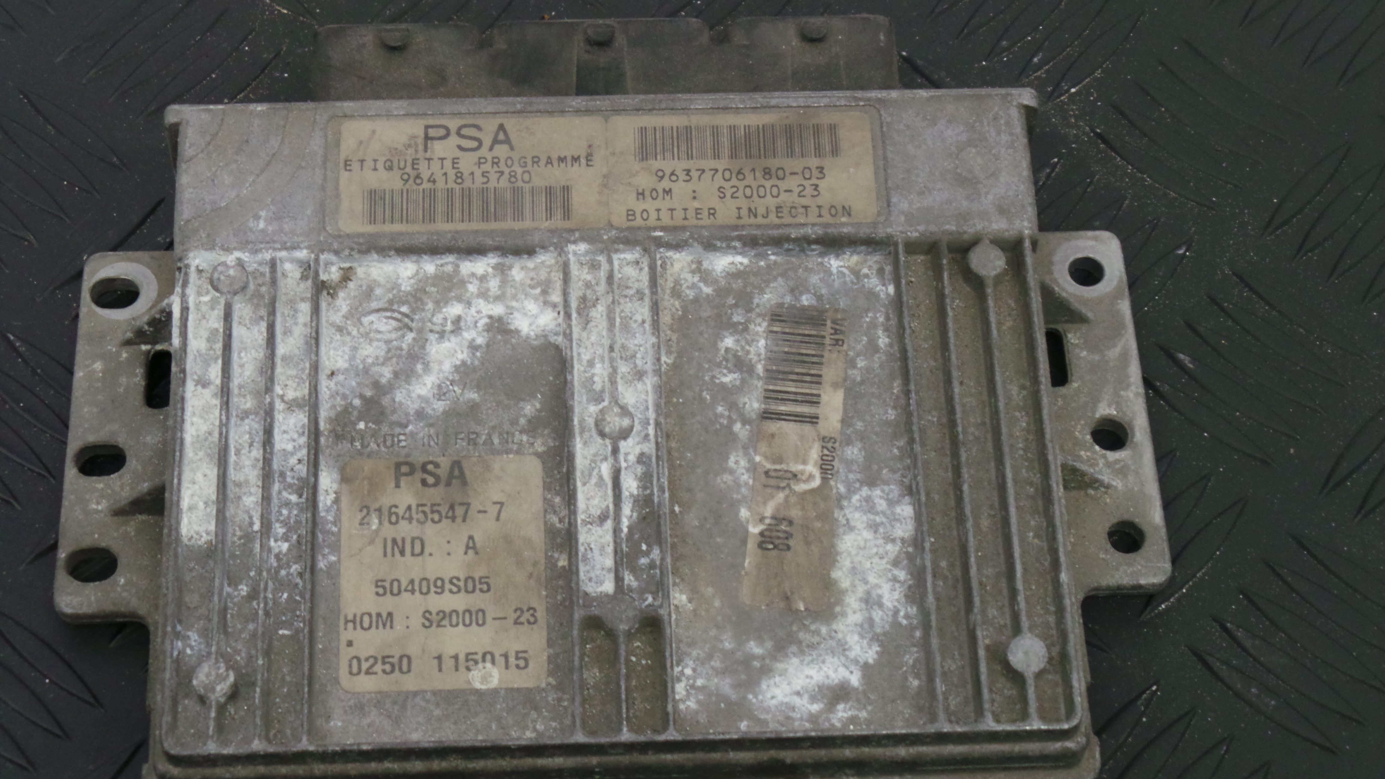 Centralina do Motor 9641815780 - PEUGEOT 206 Hatchback (2A/C)-33105768