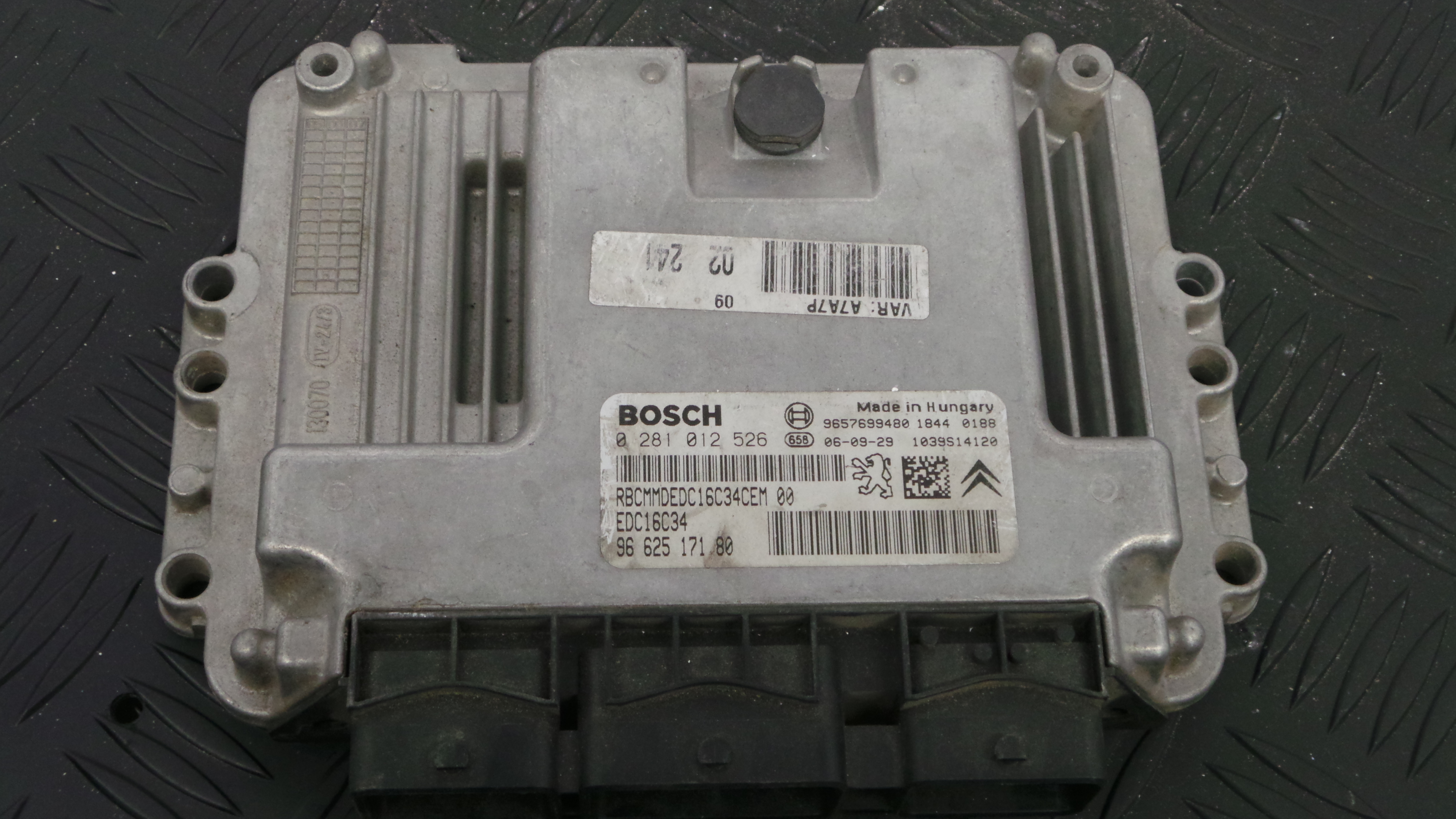 Centralina do Motor 9662517180 - PEUGEOT 207 (WA_, WC_), 207/207+ (WA_, WC_)-33107486