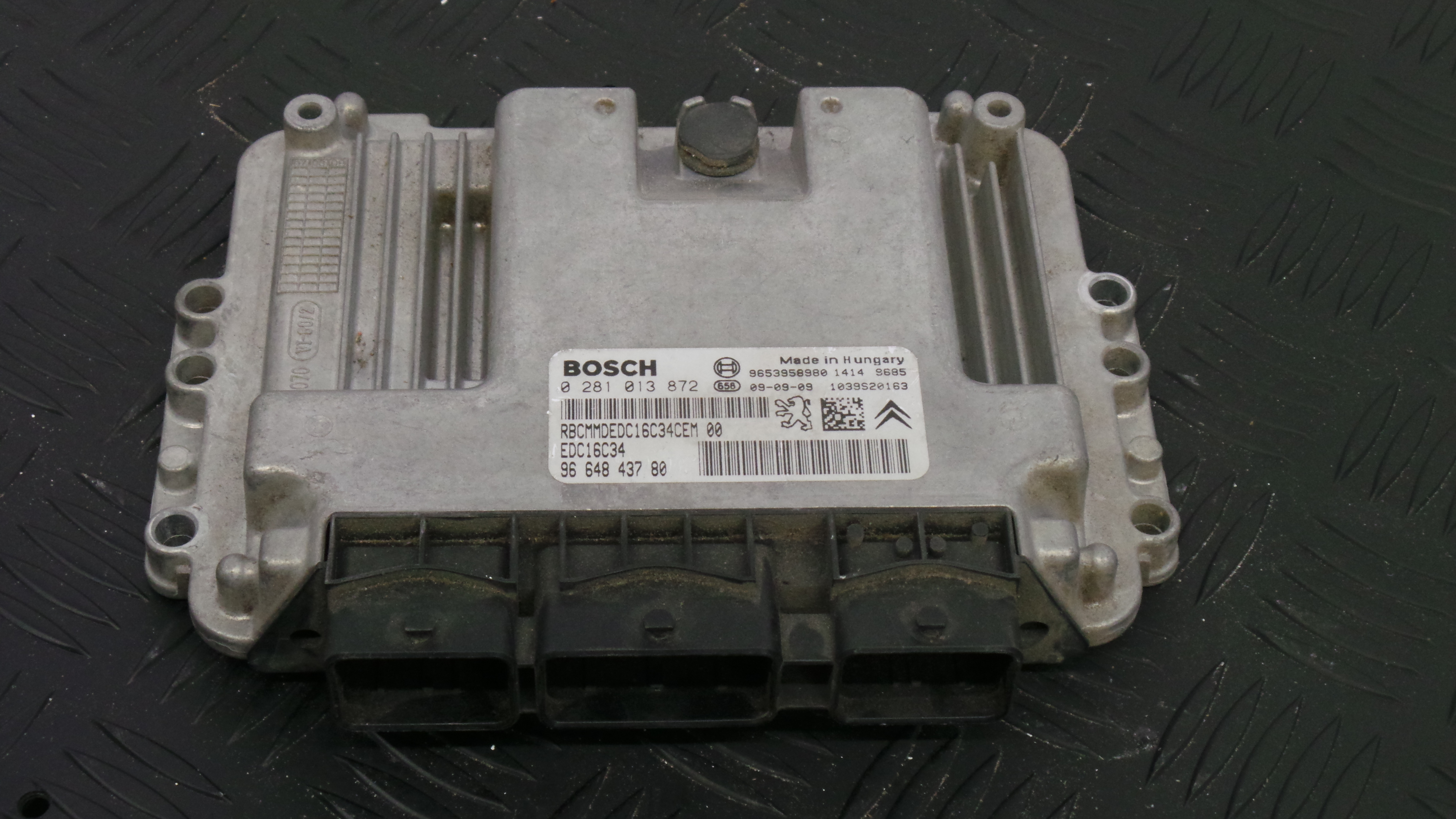 Centralina do Motor 9664843780 - CITROËN BERLINGO Caixa/monovolume (B9)-33107503