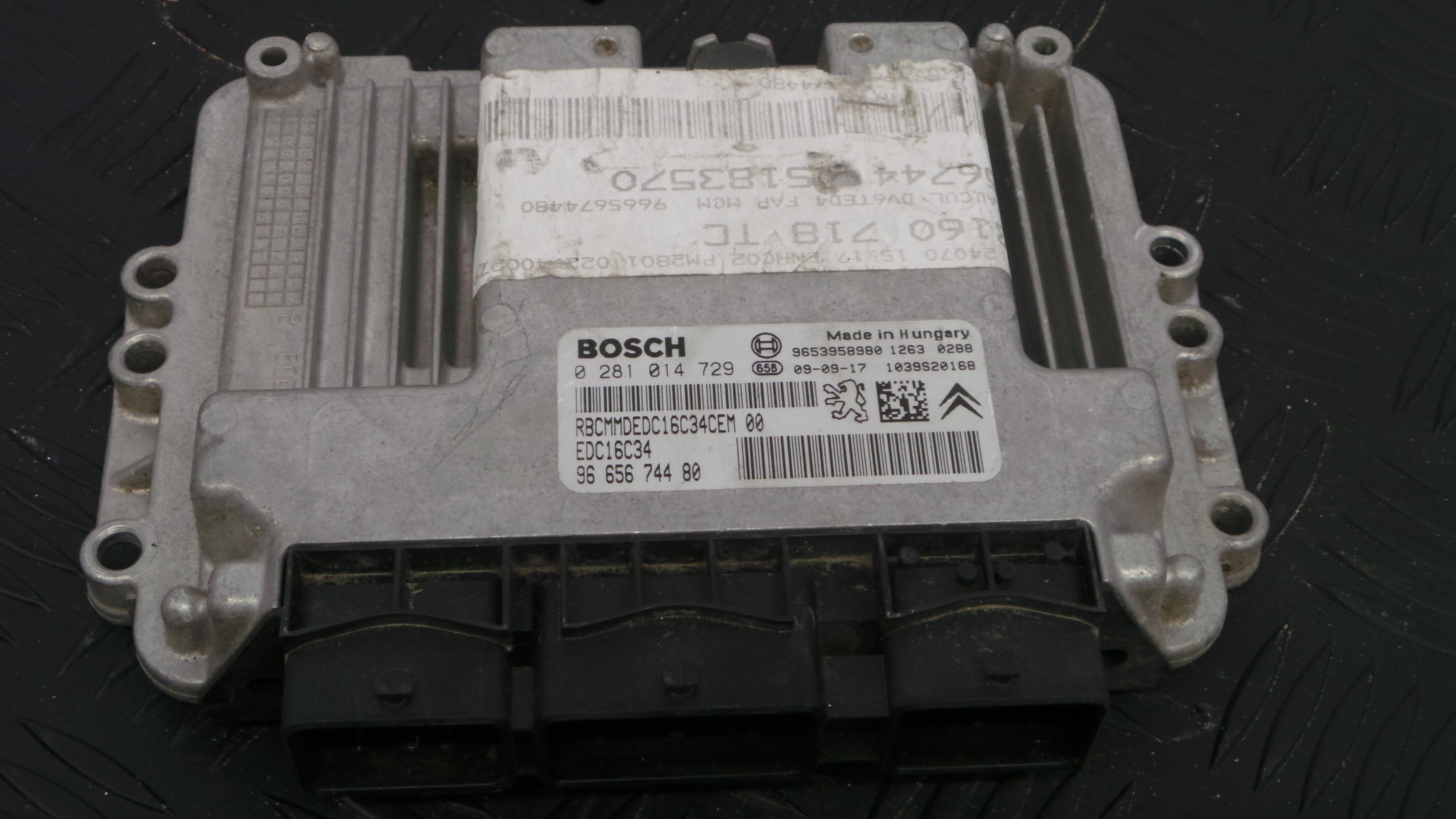 Centralina do Motor 9665674480 - CITROËN C4 GRAND PICASSO I (UA_)-33107540