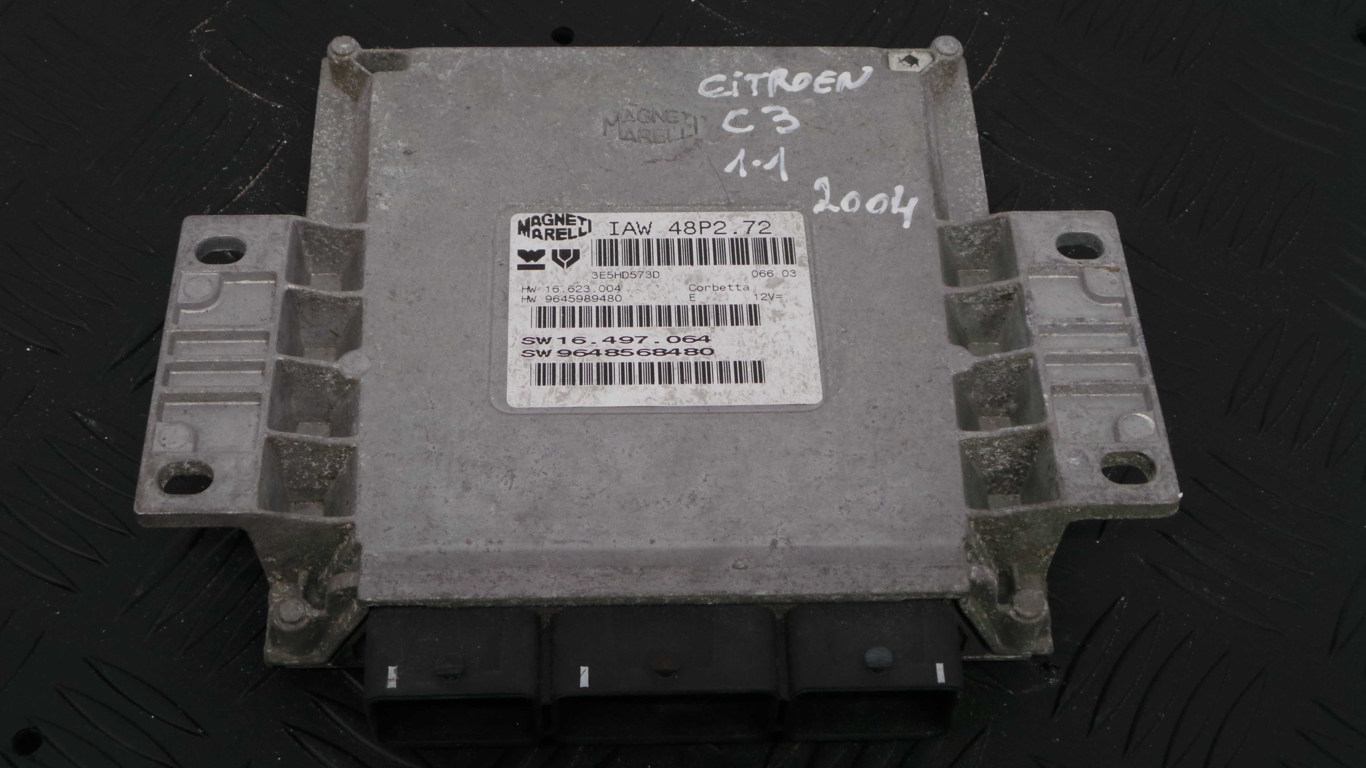 Centralina do Motor 9648568480 - CITROËN C3 I (FC_, FN_)-33107543