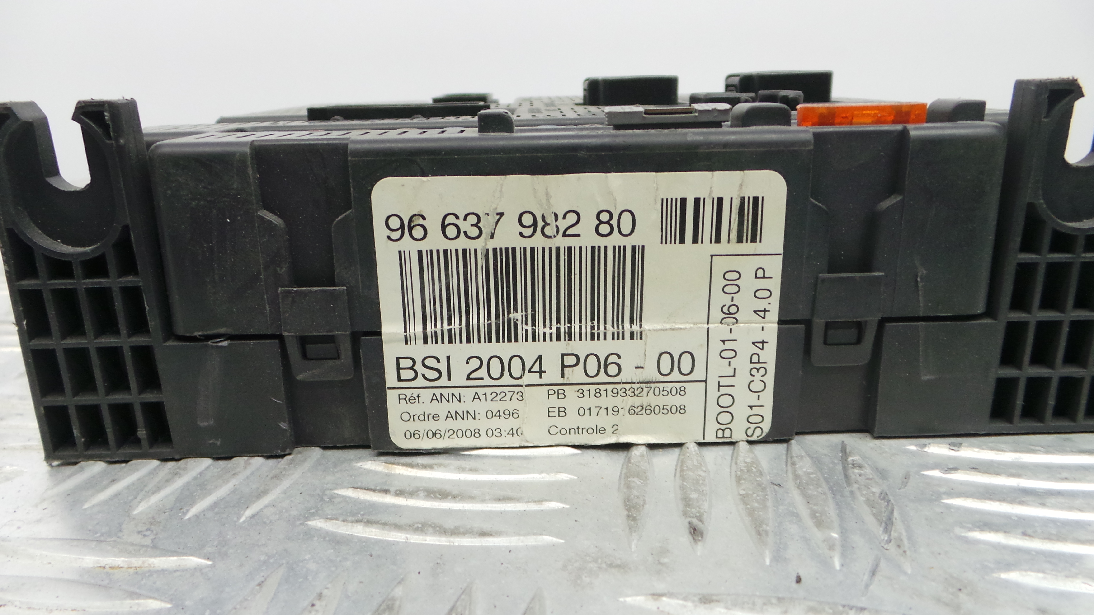 Caixa dos Fusíveis / BSI / UCH / SAM 9663798280 - PEUGEOT 207 (WA_, WC_), 207/207+ (WA_, WC_)-33107770