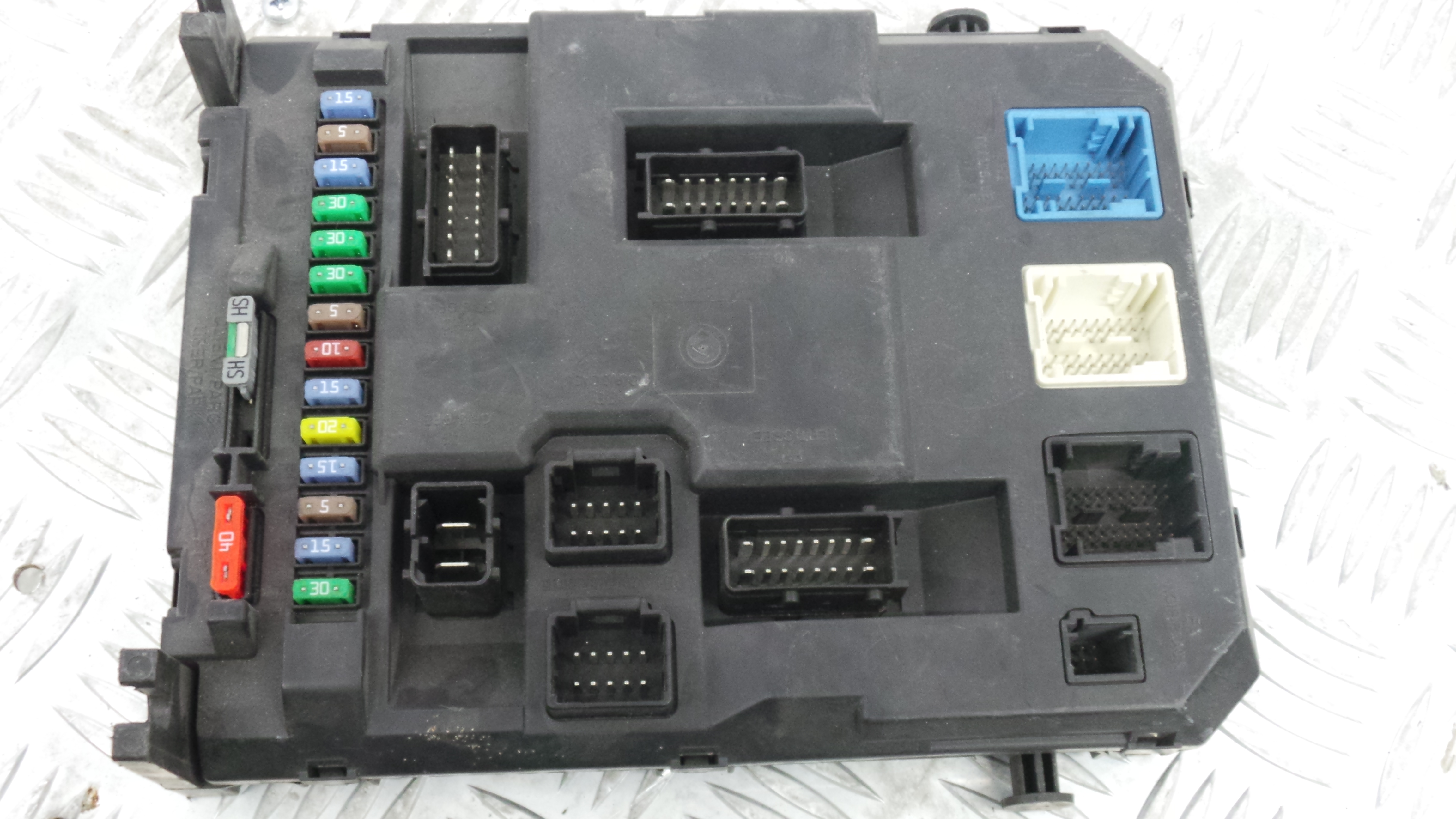 Caixa dos Fusíveis / BSI / UCH / SAM 9666952080 - PEUGEOT 207 (WA_, WC_), 207/207+ (WA_, WC_)-33108754