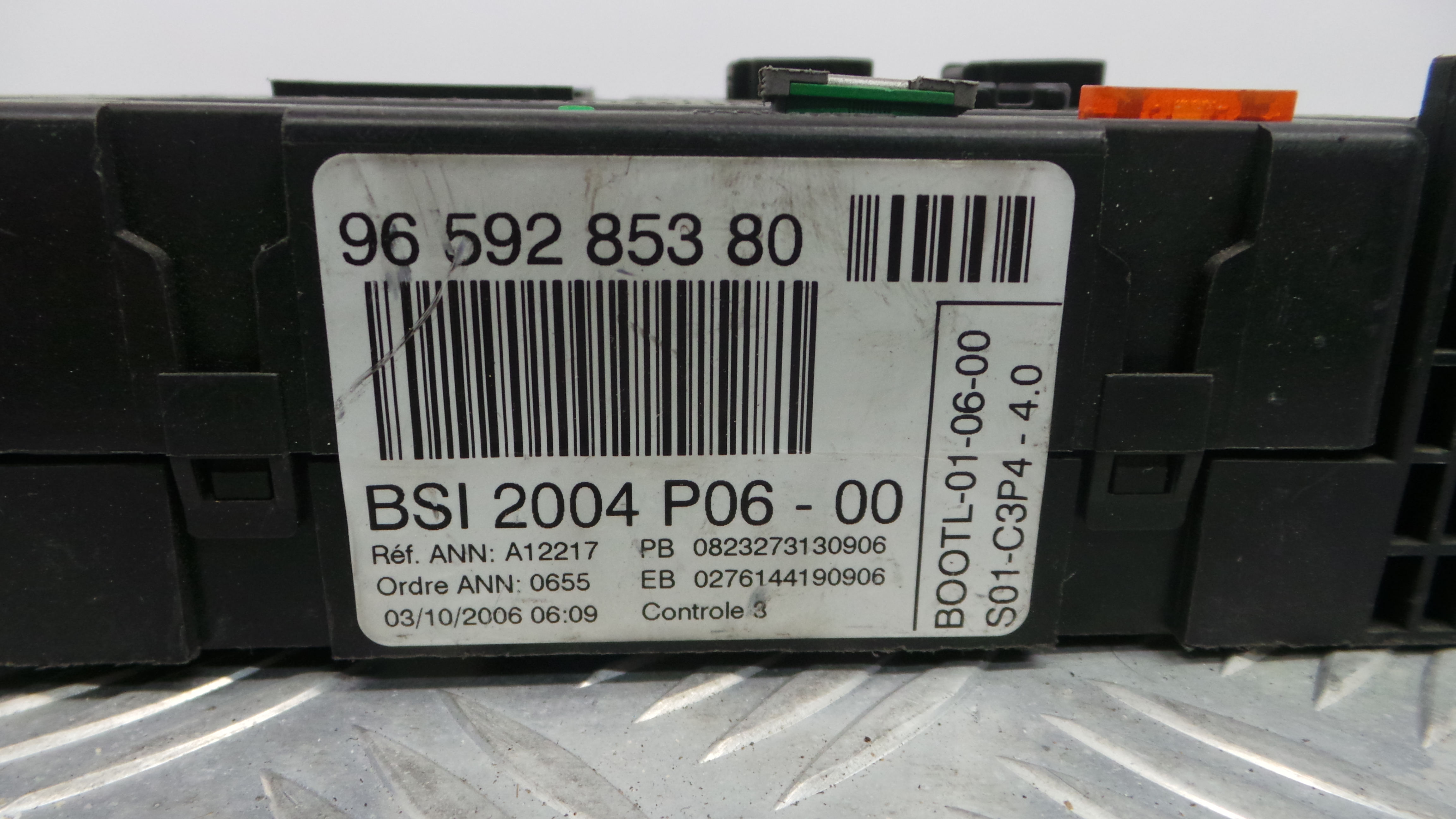 Caixa dos Fusíveis / BSI / UCH / SAM 9659285380 - PEUGEOT 207 (WA_, WC_), 207/207+ (WA_, WC_)-33109642