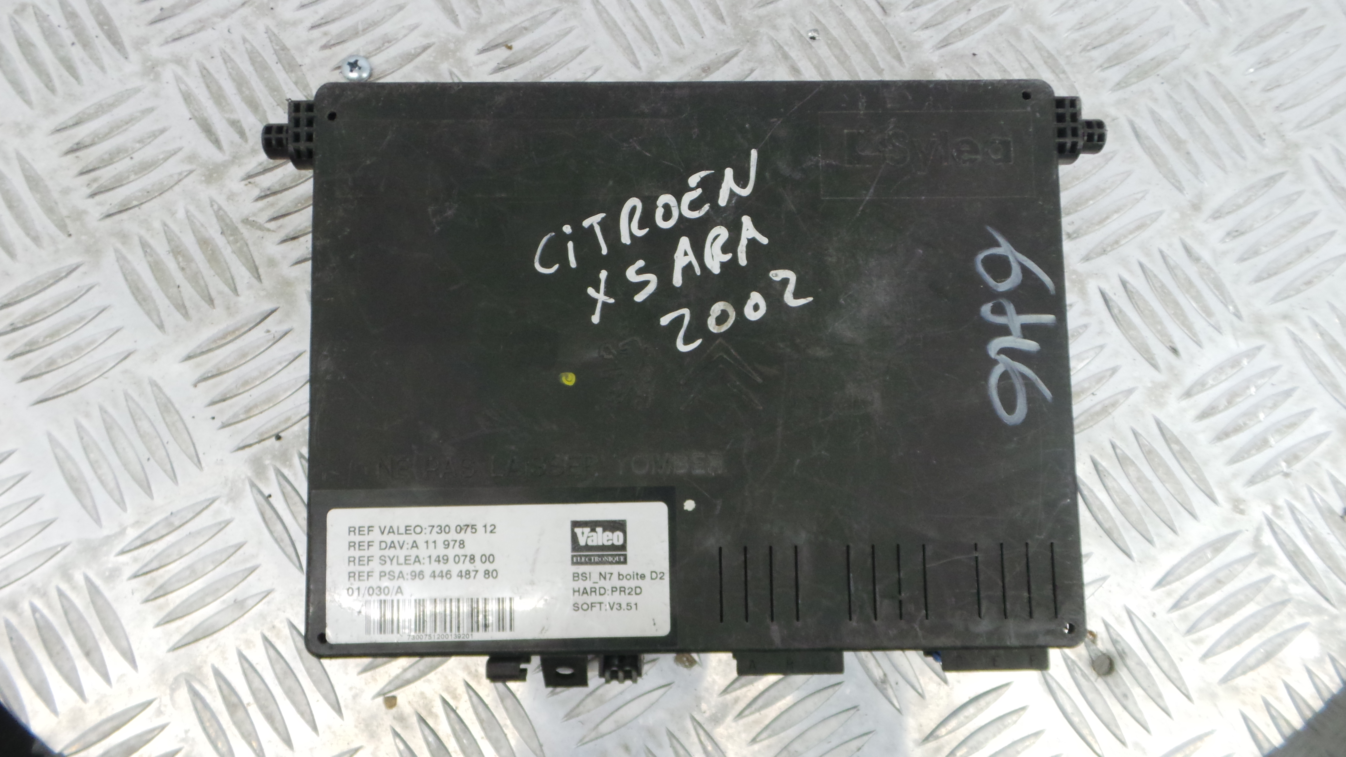 Caixa dos Fusíveis / BSI / UCH / SAM 9644648780 - CITROËN XSARA (N1)-33109774 Caixa dos Fusíveis / BSI / UCH / SAM 9644648780 - CITROËN XSARA (N1)-33109774
