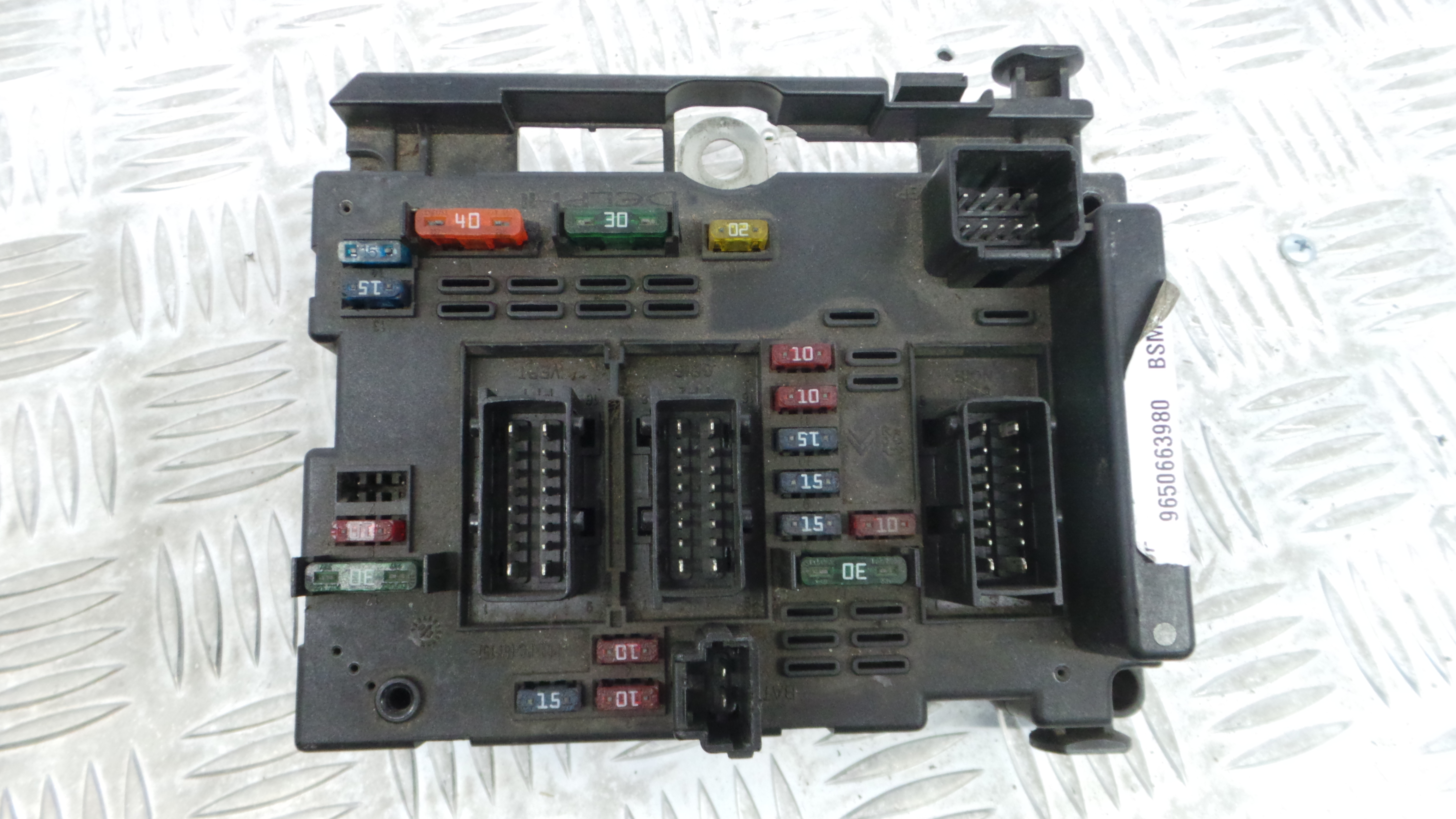 Caixa dos Fusíveis / BSI / UCH / SAM 9650663980 - PEUGEOT 307 SW (3H)-33111242