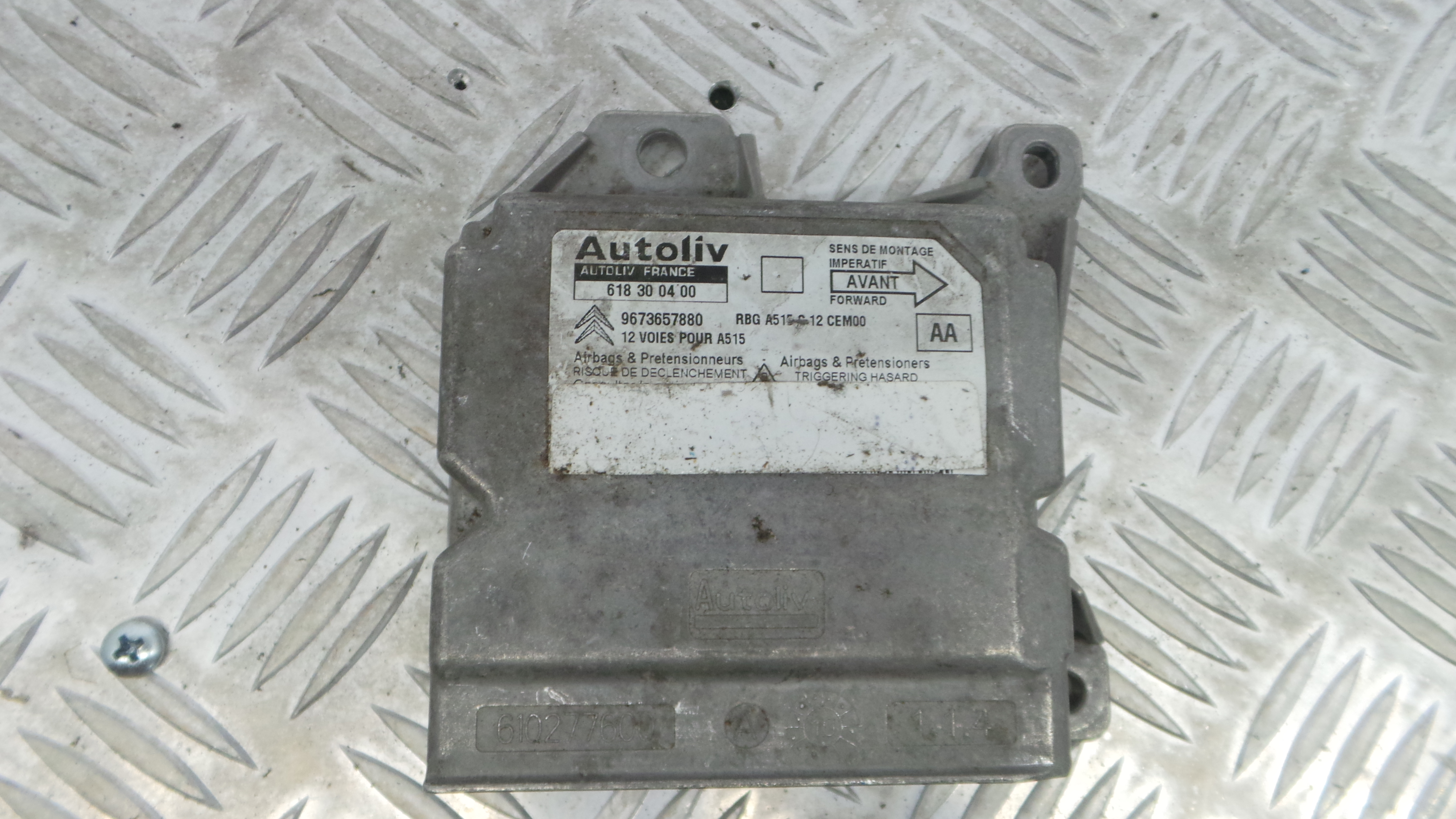 Centralina de Airbags 618300400 - CITROËN C3 II (SC_)-33111340