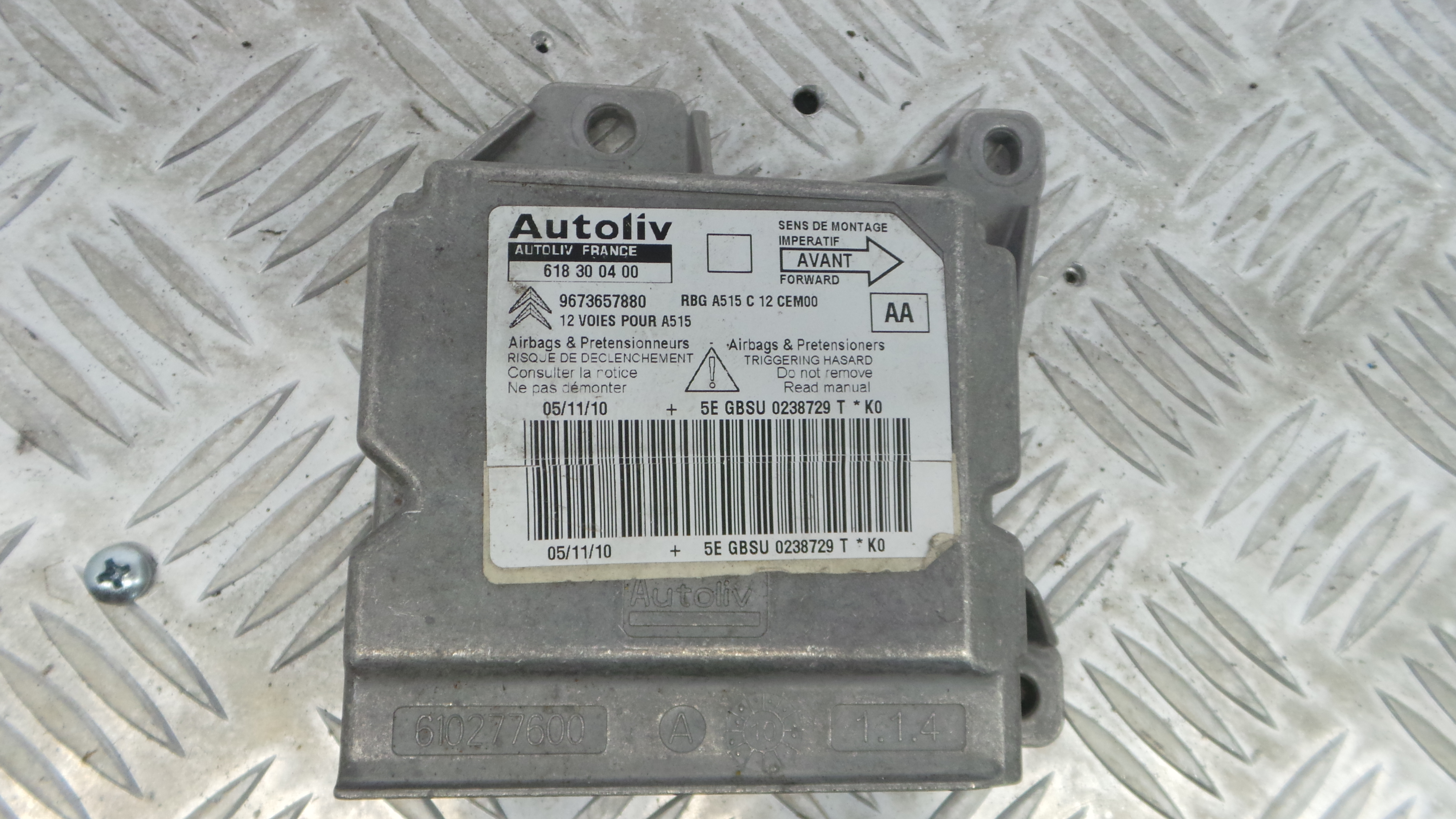 Centralina de Airbags 618300400 - CITROËN C3 II (SC_)-33172559