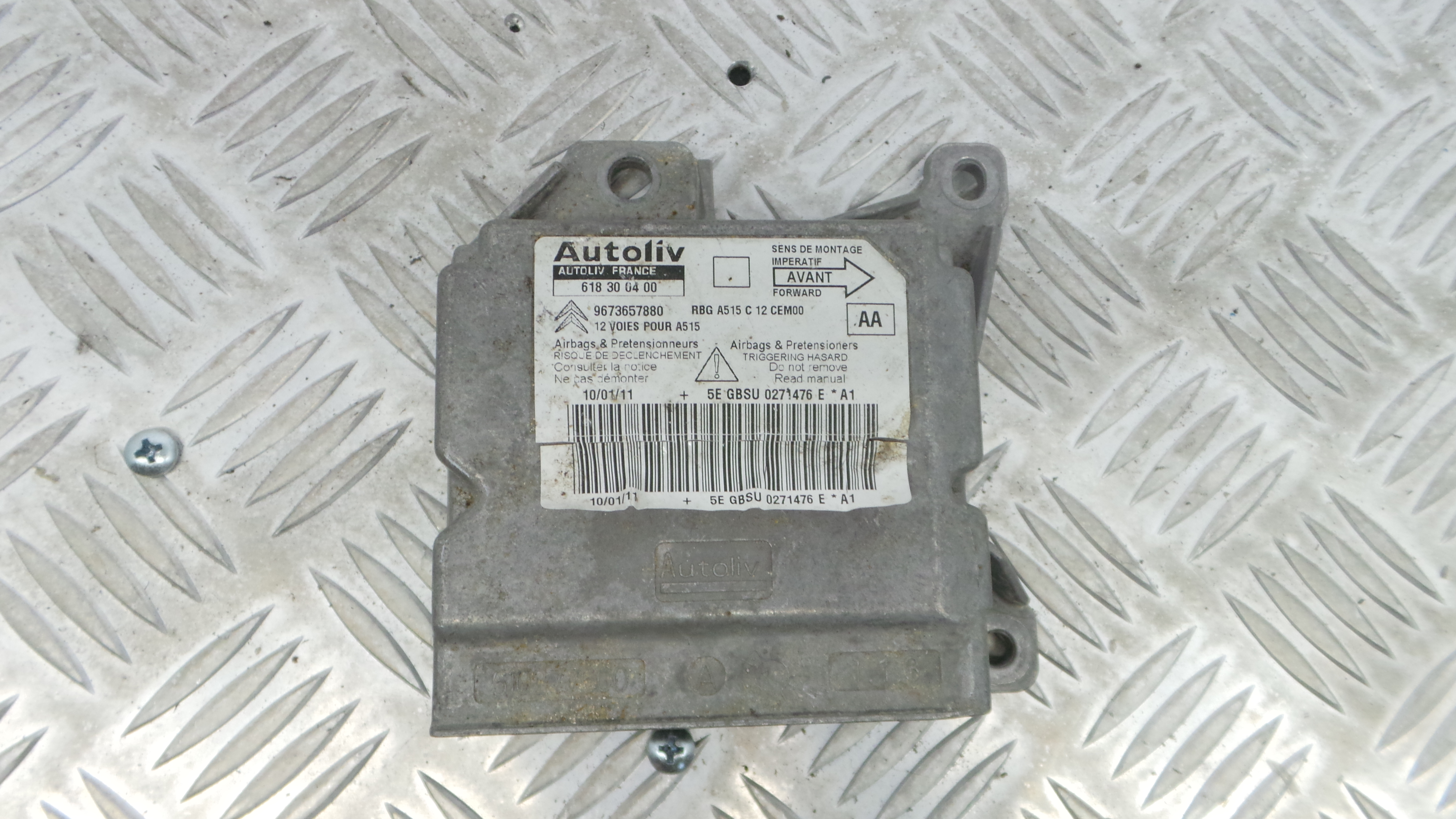 Centralina de Airbags 618300400 - CITROËN C3 II (SC_)-33111346