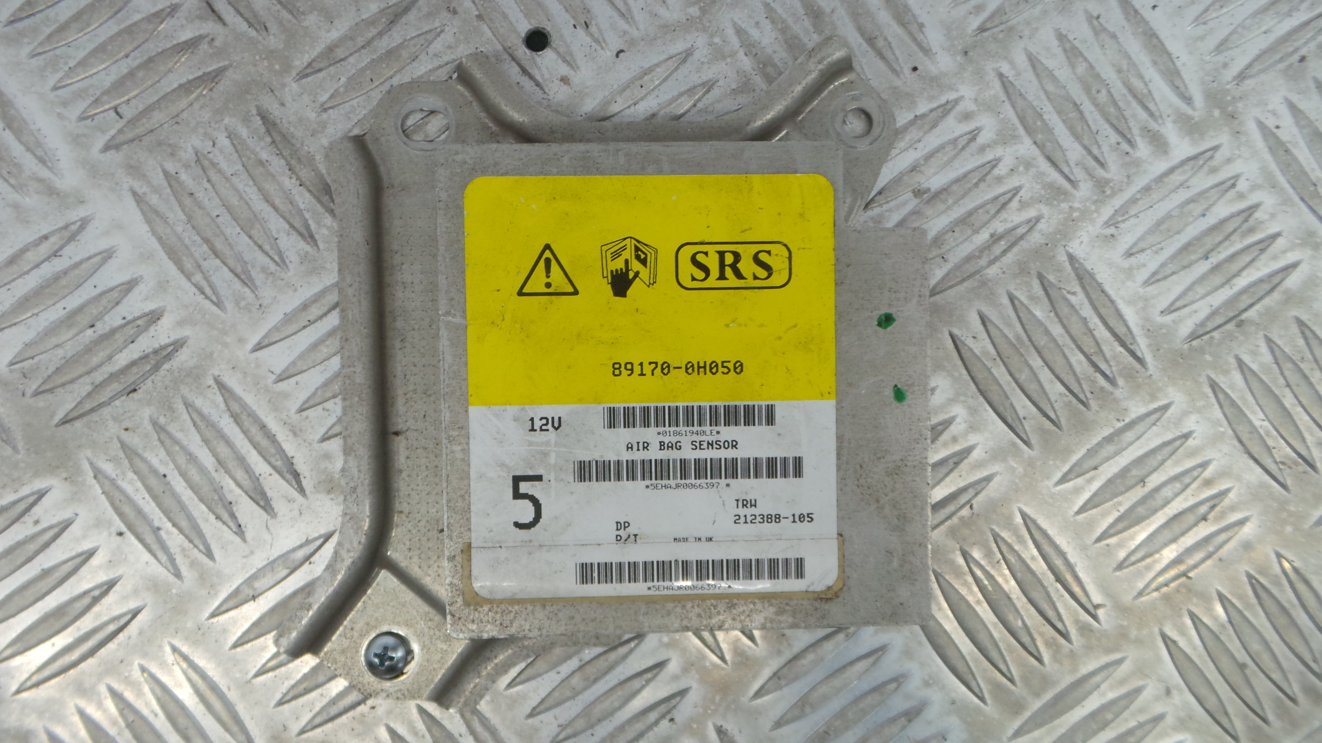 Centralina de Airbags 89170-0H050 - PEUGEOT 107 (PM_, PN_)-33111439