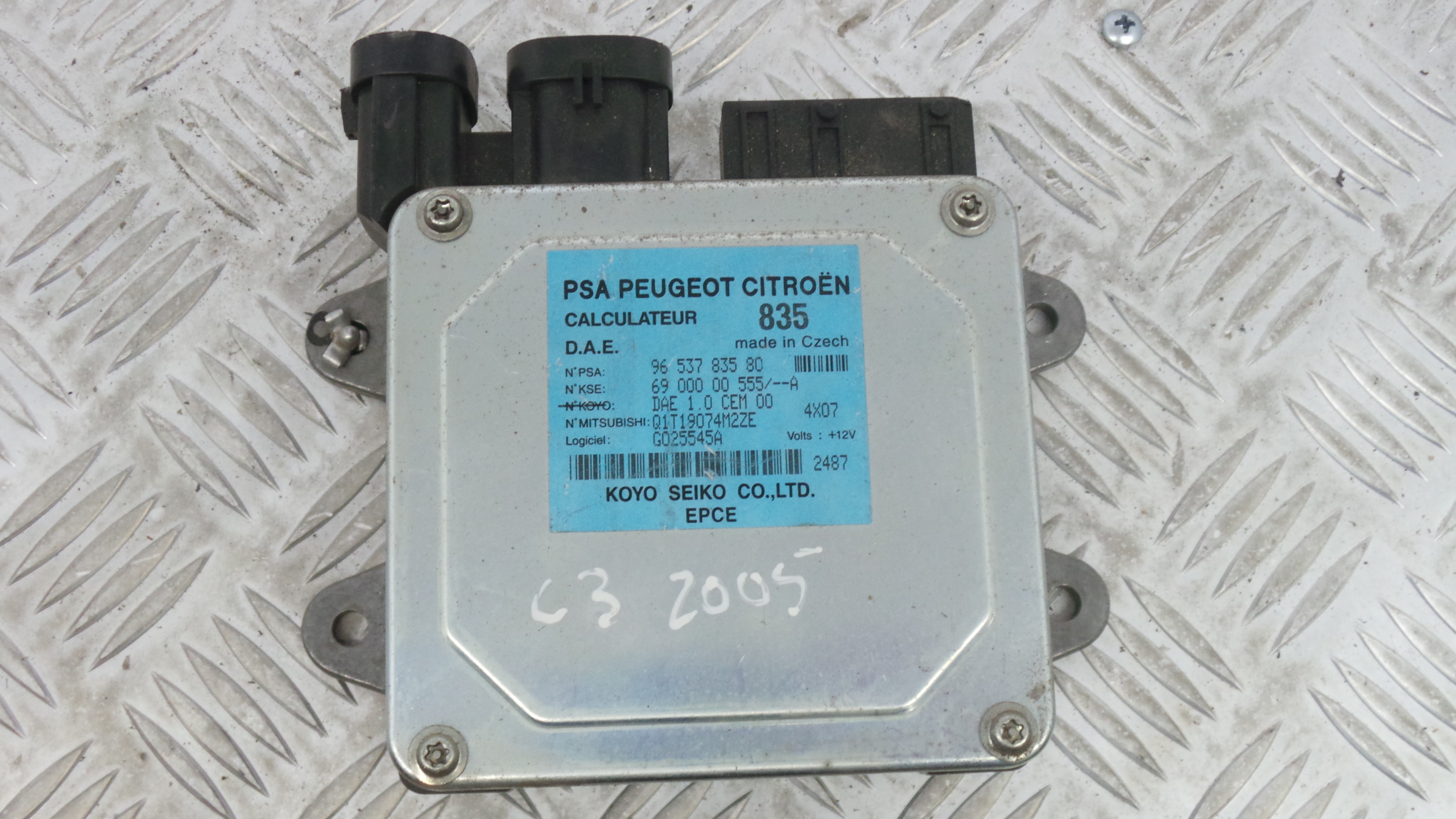 Centralina de Direção 9653783580 - CITROËN C3 I (FC_, FN_)-33111463 Centralina de Direção 9653783580 - CITROËN C3 I (FC_, FN_)-33111463