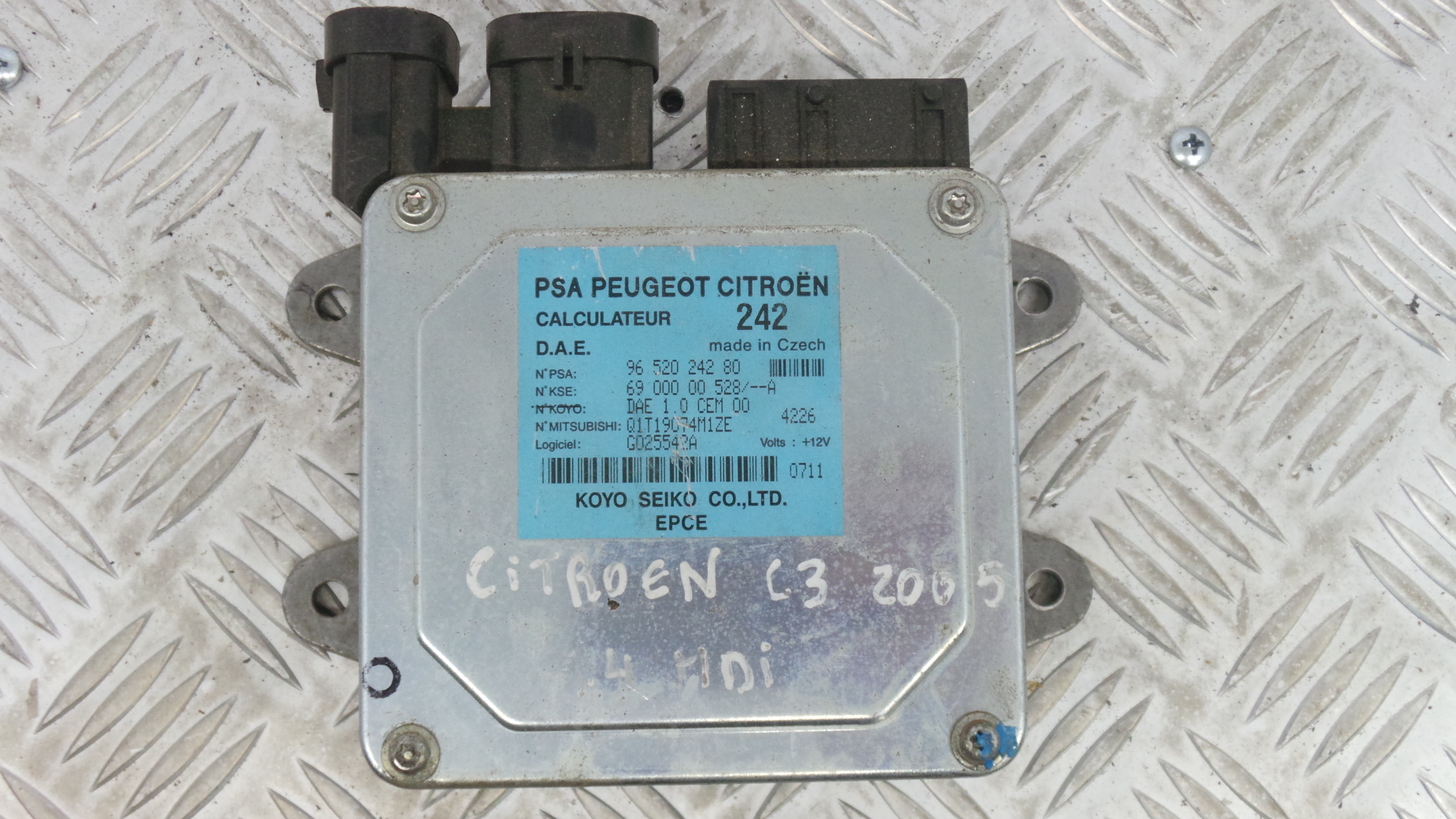 Centralina de Direção 9652024280 - CITROËN C3 I (FC_, FN_)-33111464