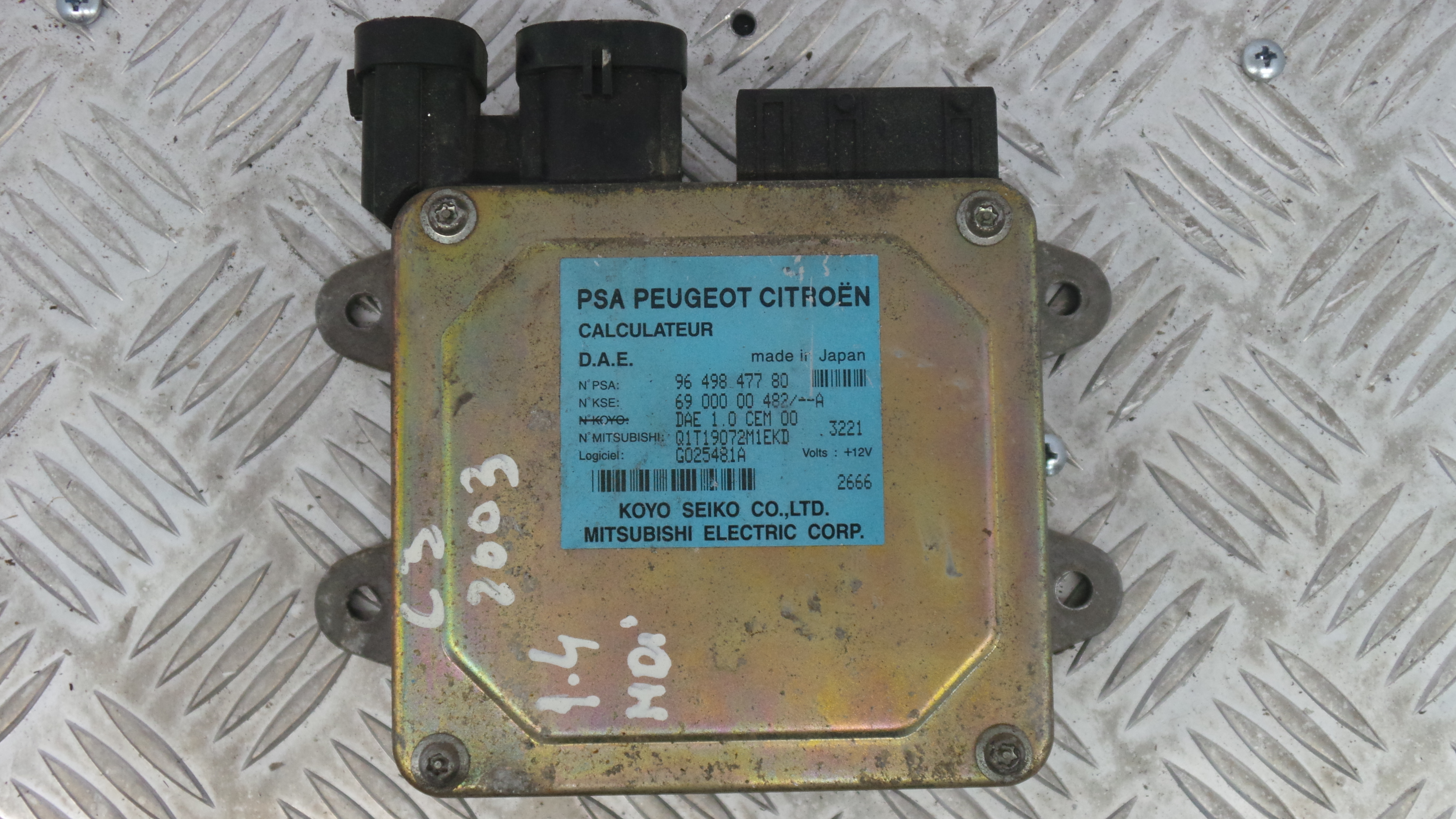 Centralina de Direção 9649847780 - CITROËN C3 I (FC_, FN_)-33111467