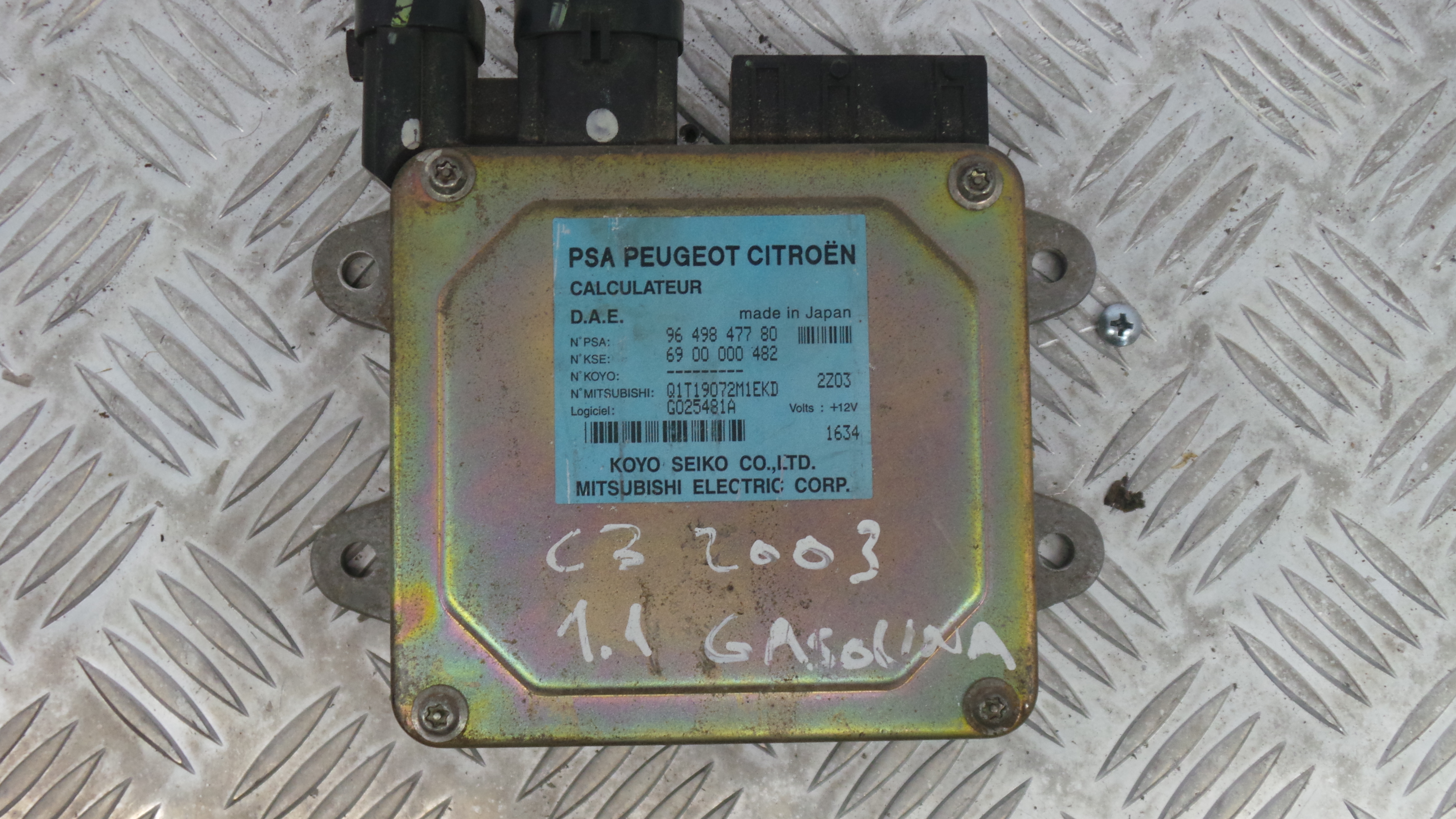 Centralina de Direção 9649847780 - CITROËN C3 I (FC_, FN_)-33111468