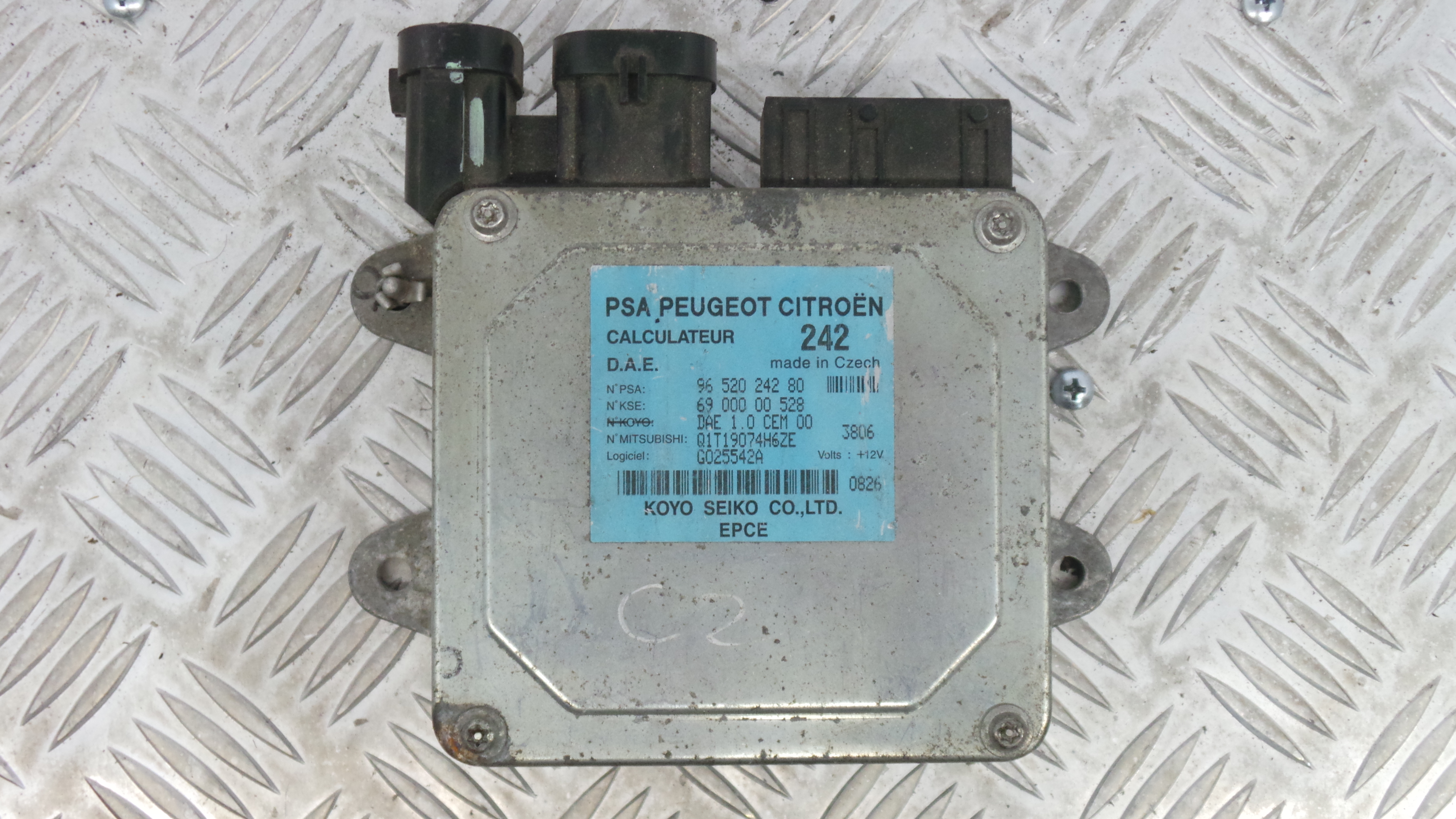 Centralina de Direção 9652024280 - CITROËN C2 (JM_)-33111470