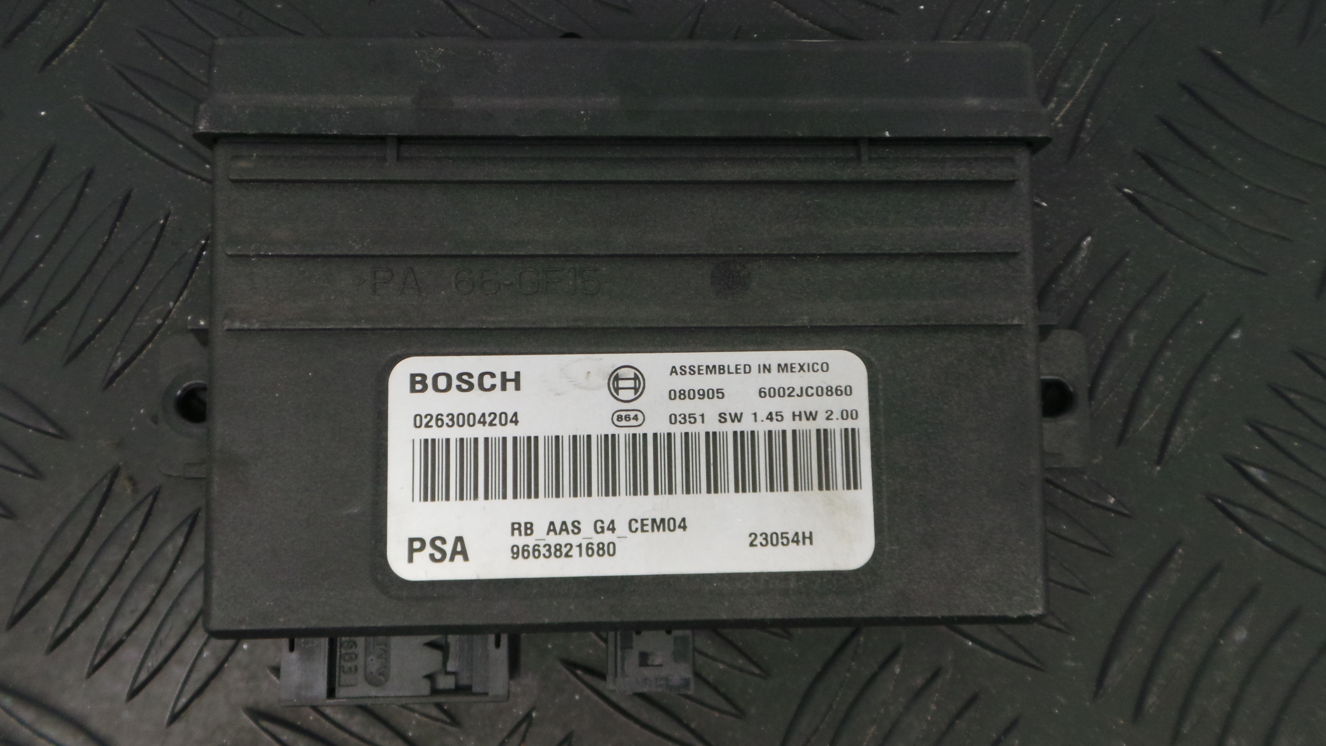 Centralina Sensores Estacionamento 9663821680 - PEUGEOT 308 I (4A_, 4C_)-33111509