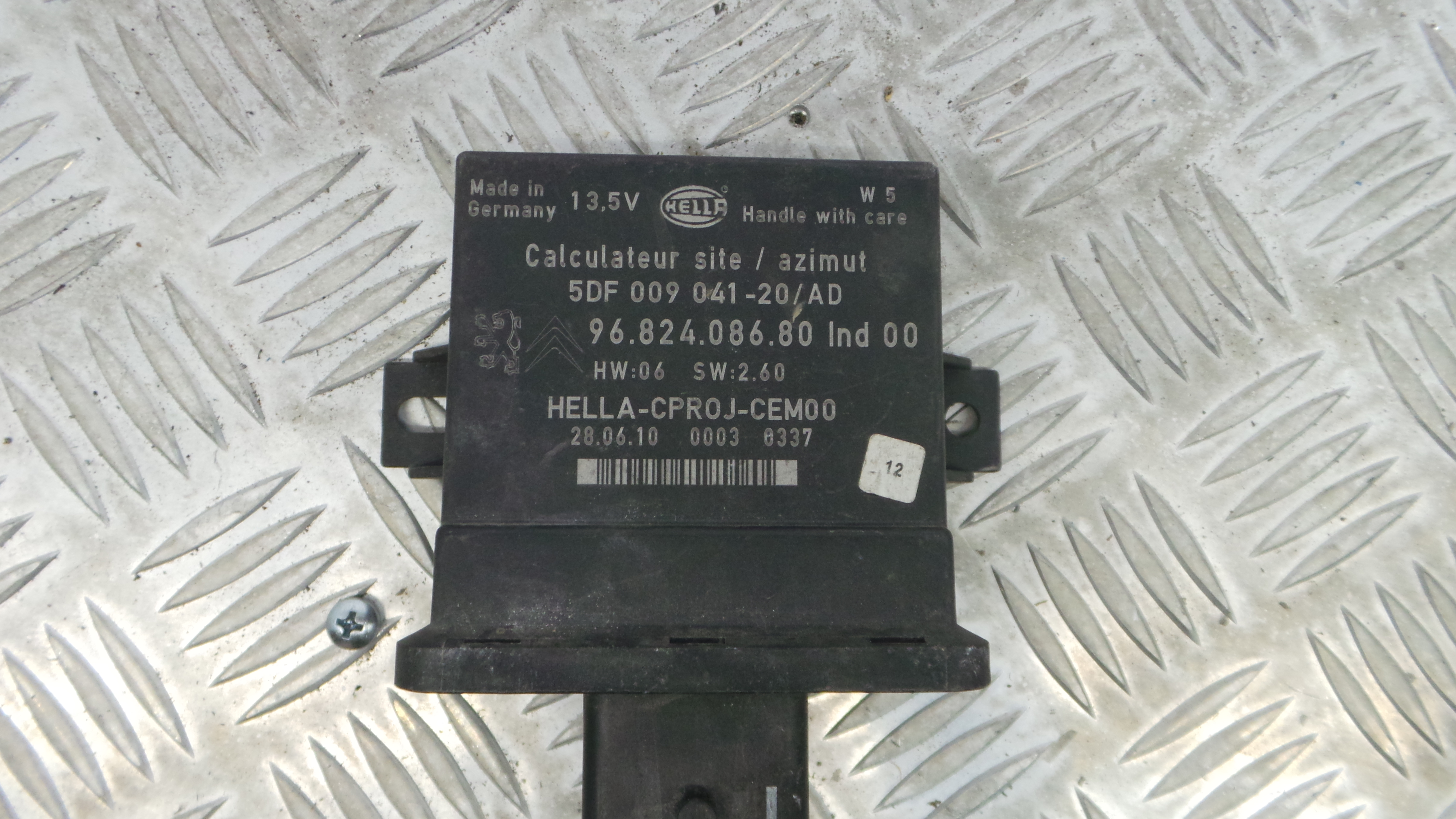 Centralina de Luzes 9682408680 - CITROËN C4 PICASSO I Veículo multiuso (UD_)-33111733