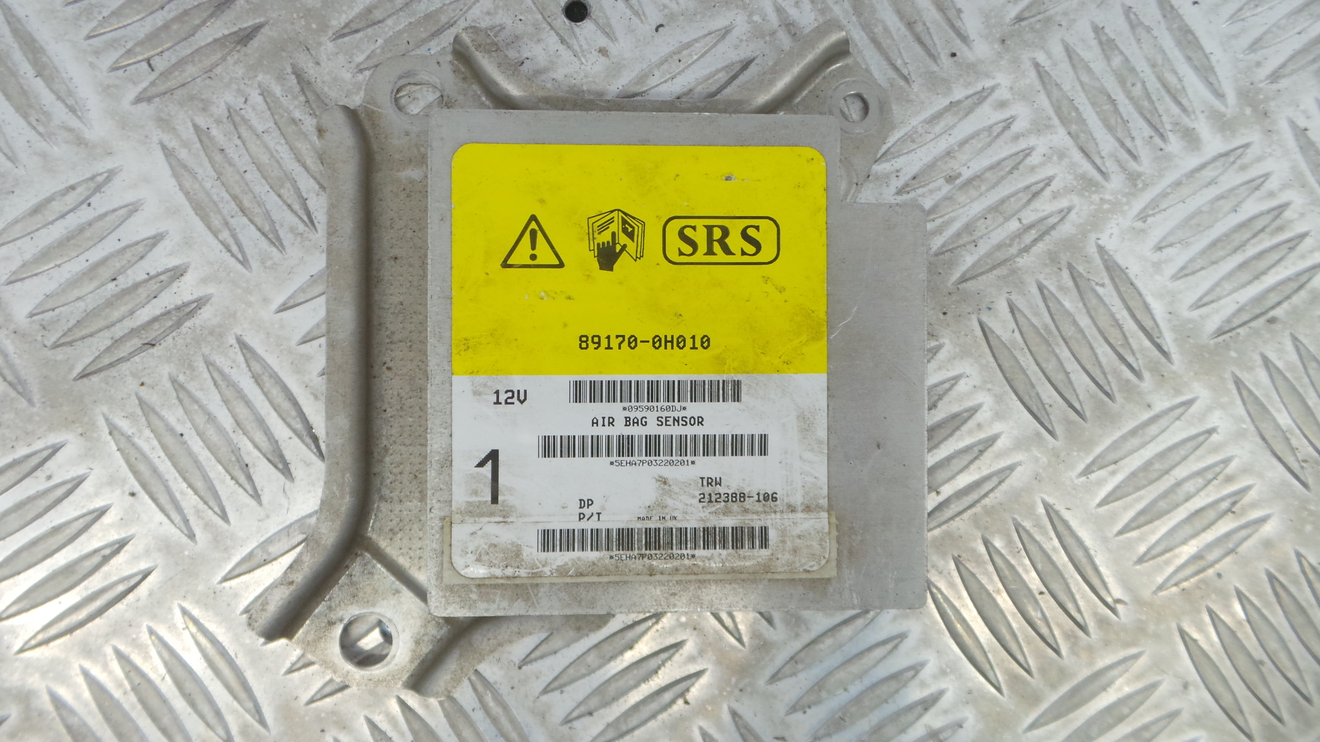 Centralina de Airbags 89170-0H010 - CITROËN C1 (PM_, PN_)-33111762