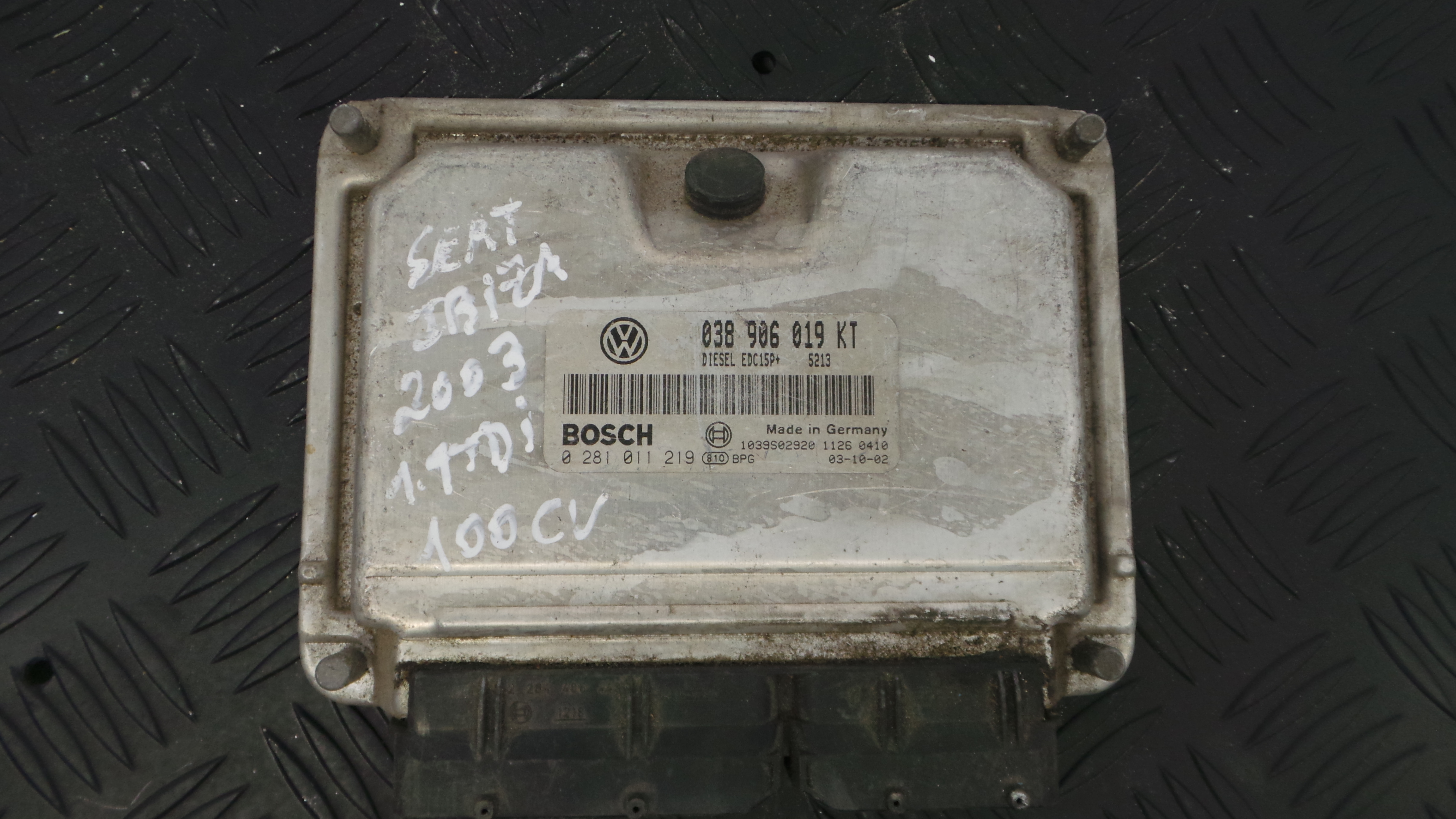 Centralina do Motor 038906019KT - SEAT IBIZA III (6L1), IBIZA Mk III (6L1)-33111905