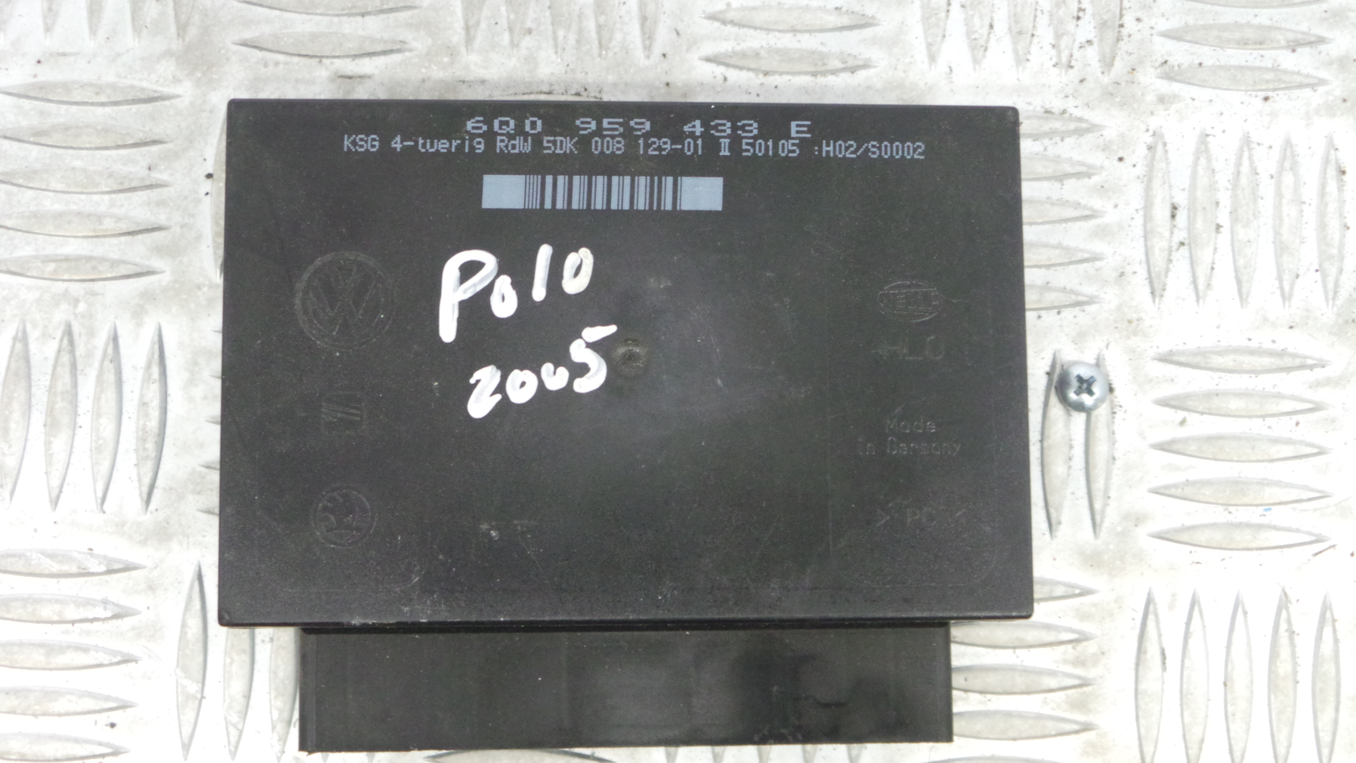 Centralina do Fecho Central 6Q0959433E - VW POLO (9N_, 9A_)-33115090