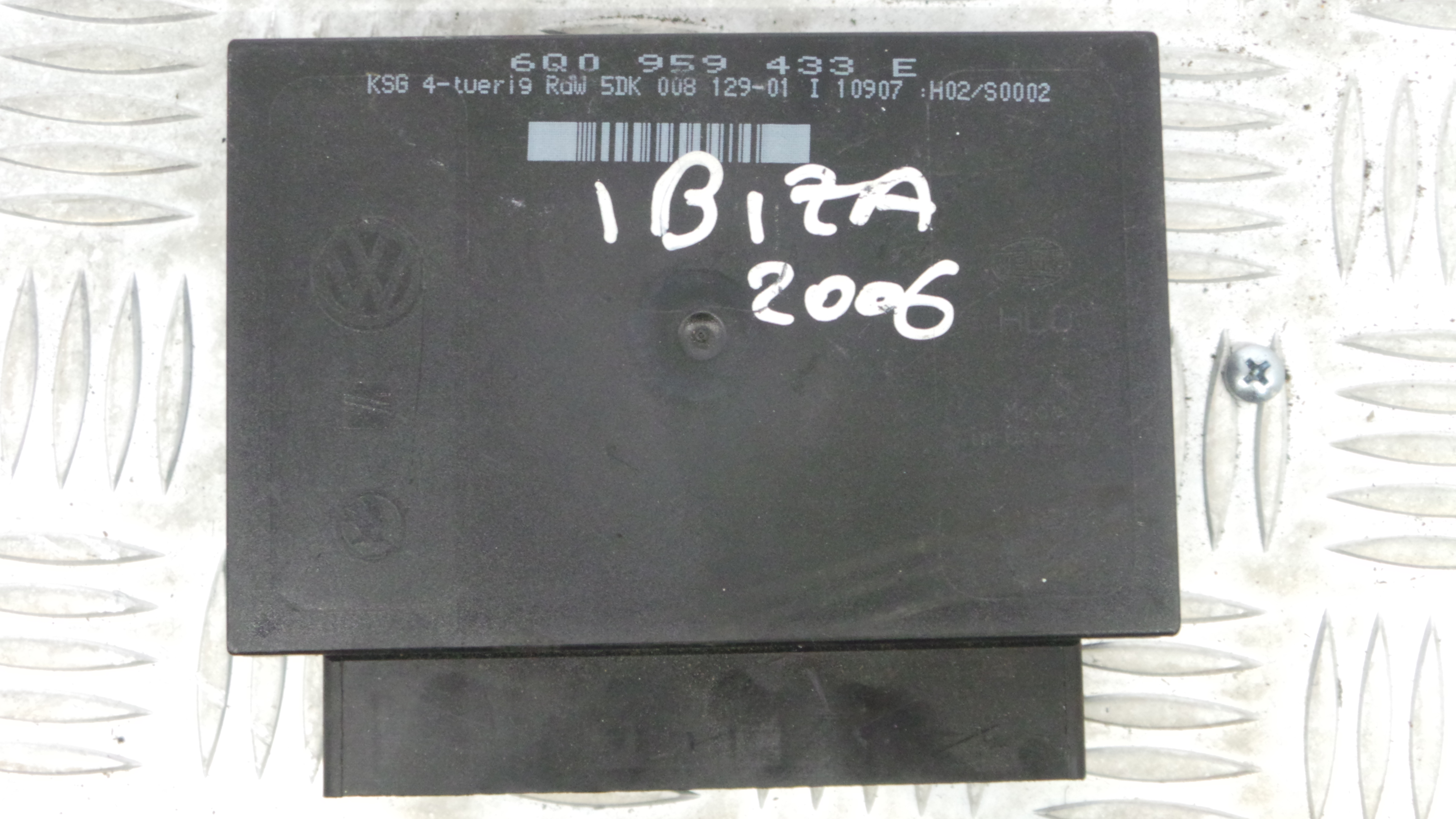 Centralina do Fecho Central 6Q0959433E - SEAT IBIZA III (6L1), IBIZA Mk III (6L1)-33115094