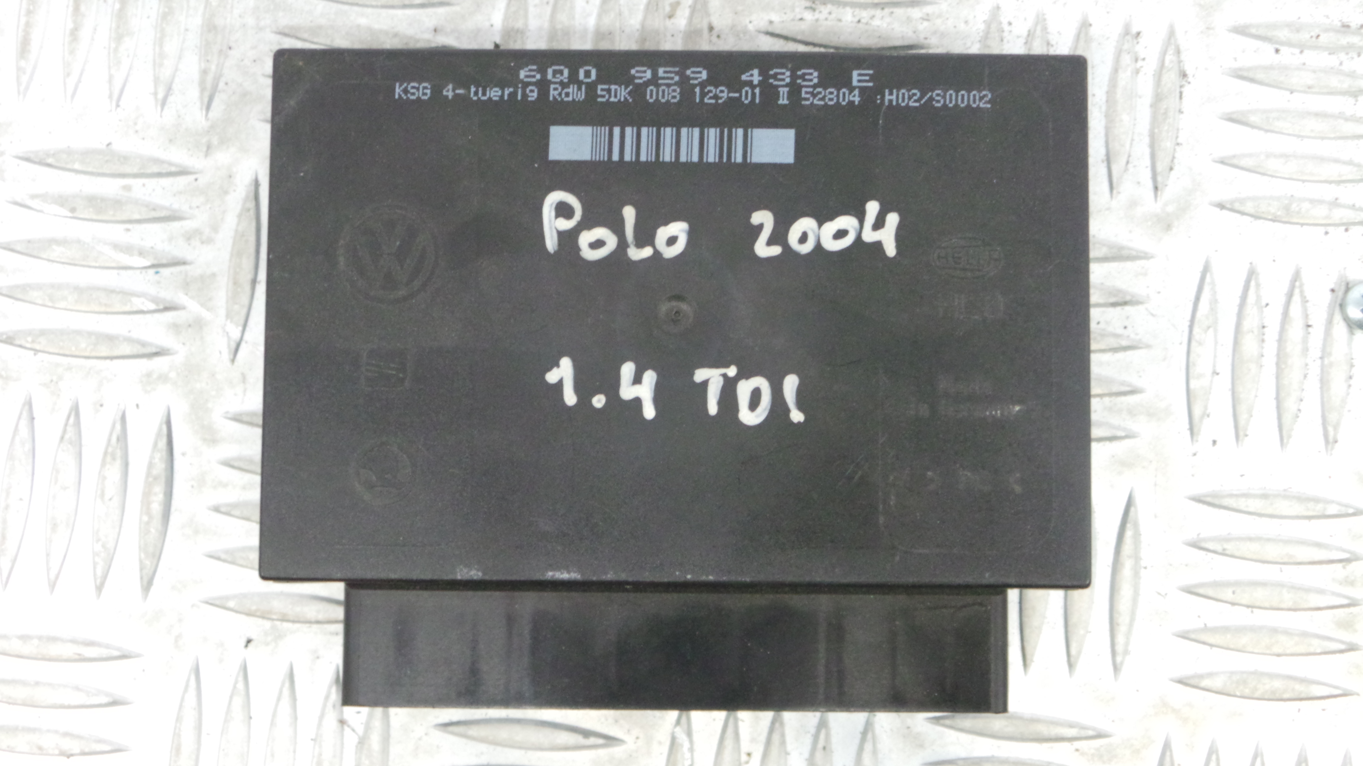 Centralina do Fecho Central 6Q0959433E - VW POLO (9N_, 9A_)-33115096