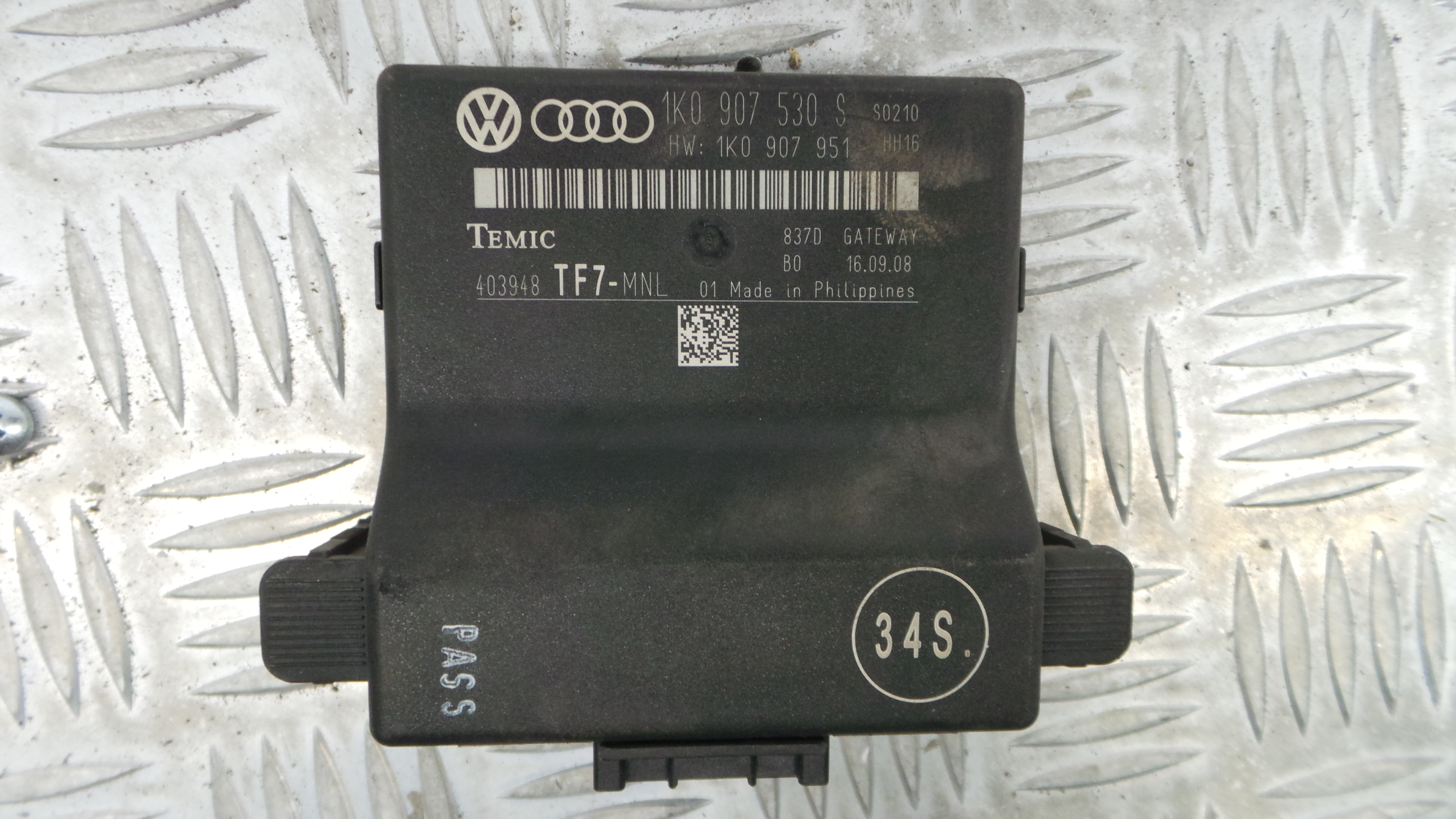 Modulo Electrónico 1K0907530S - AUDI A3 (8P1)-33115265