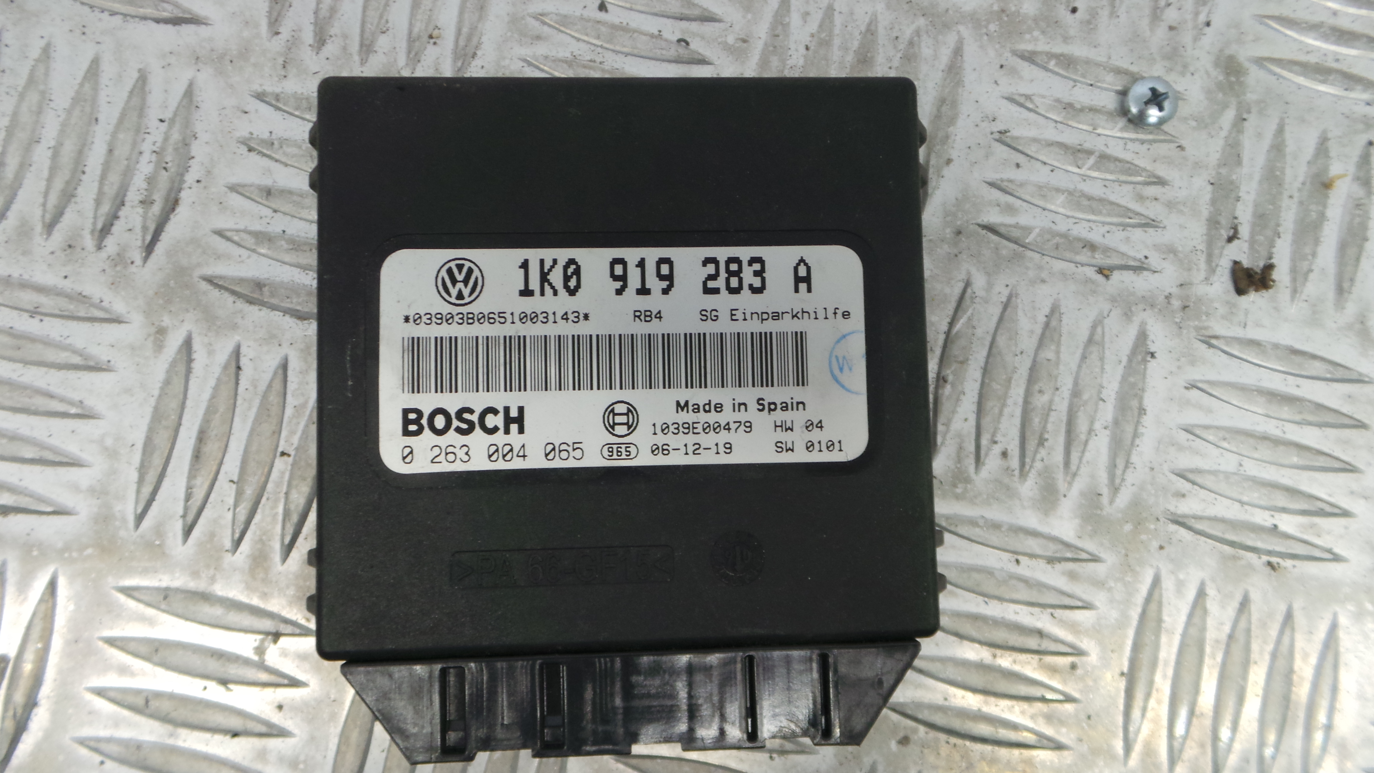 Centralina Sensores Estacionamento 1K0919283A - VW GOLF V (1K1)-33115281