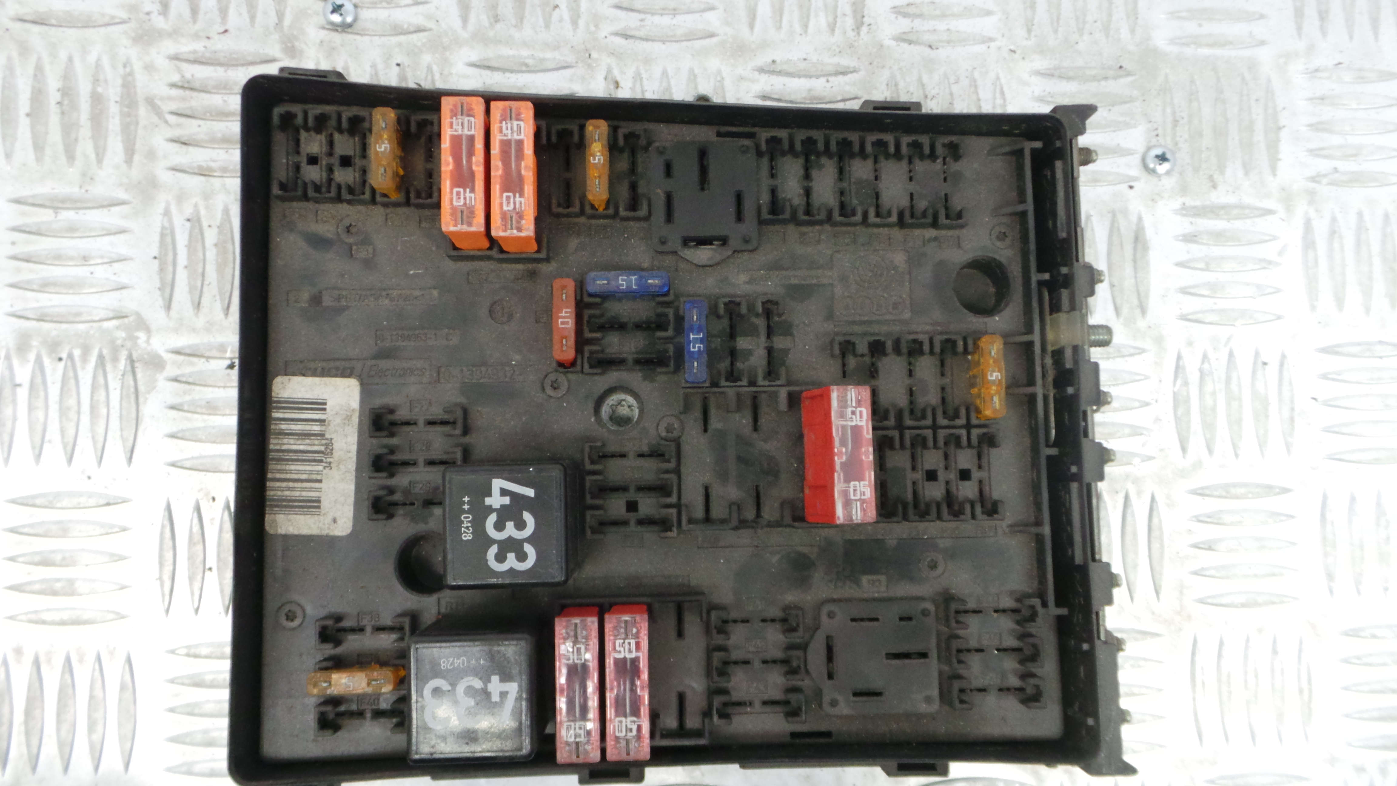 Caixa dos Fusíveis / BSI / UCH / SAM 1K0937124K - AUDI A3 (8P1)-33118357