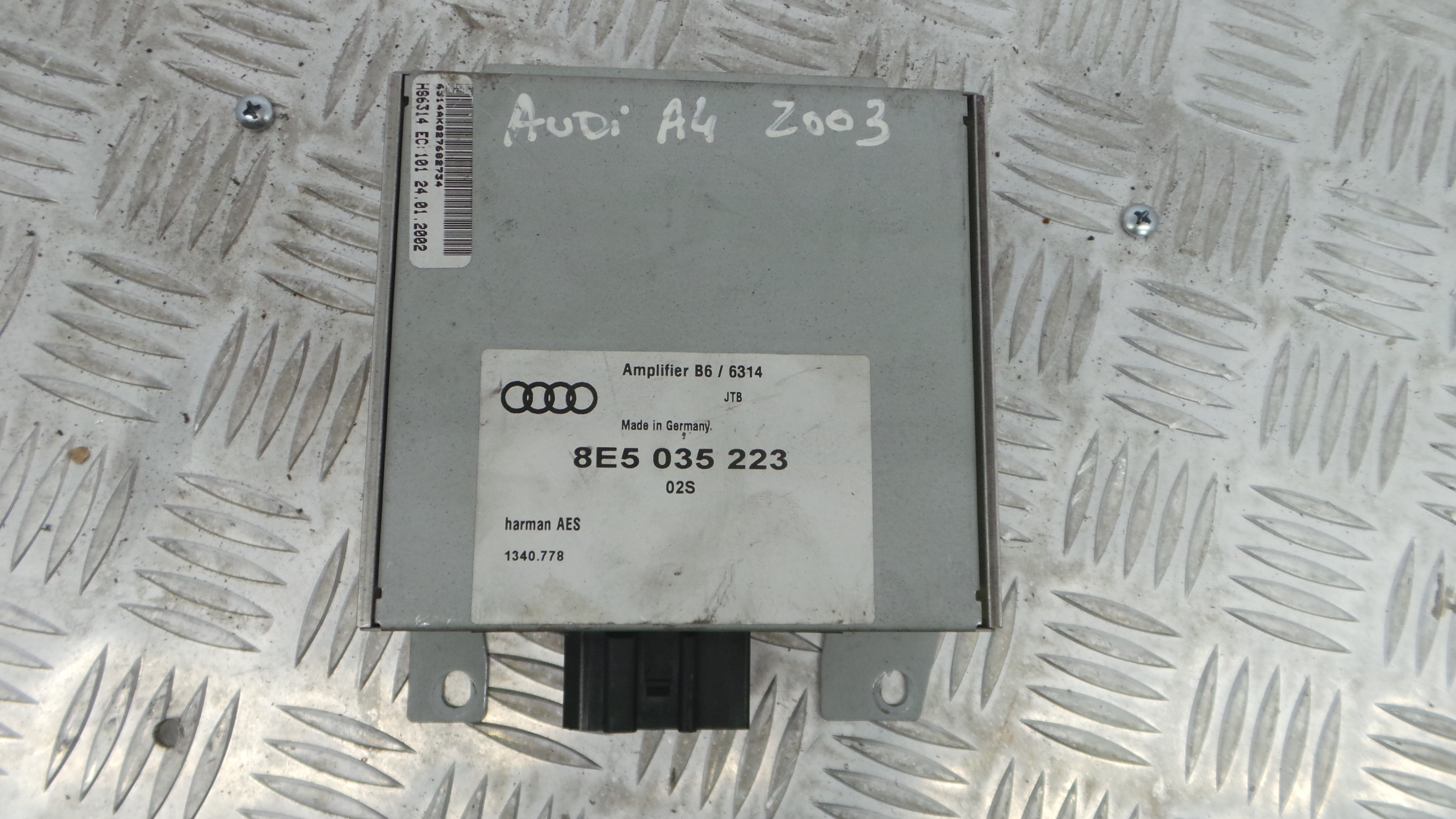 Amplificador 8E5035223 - AUDI A4 B6 (8E2)-33123081