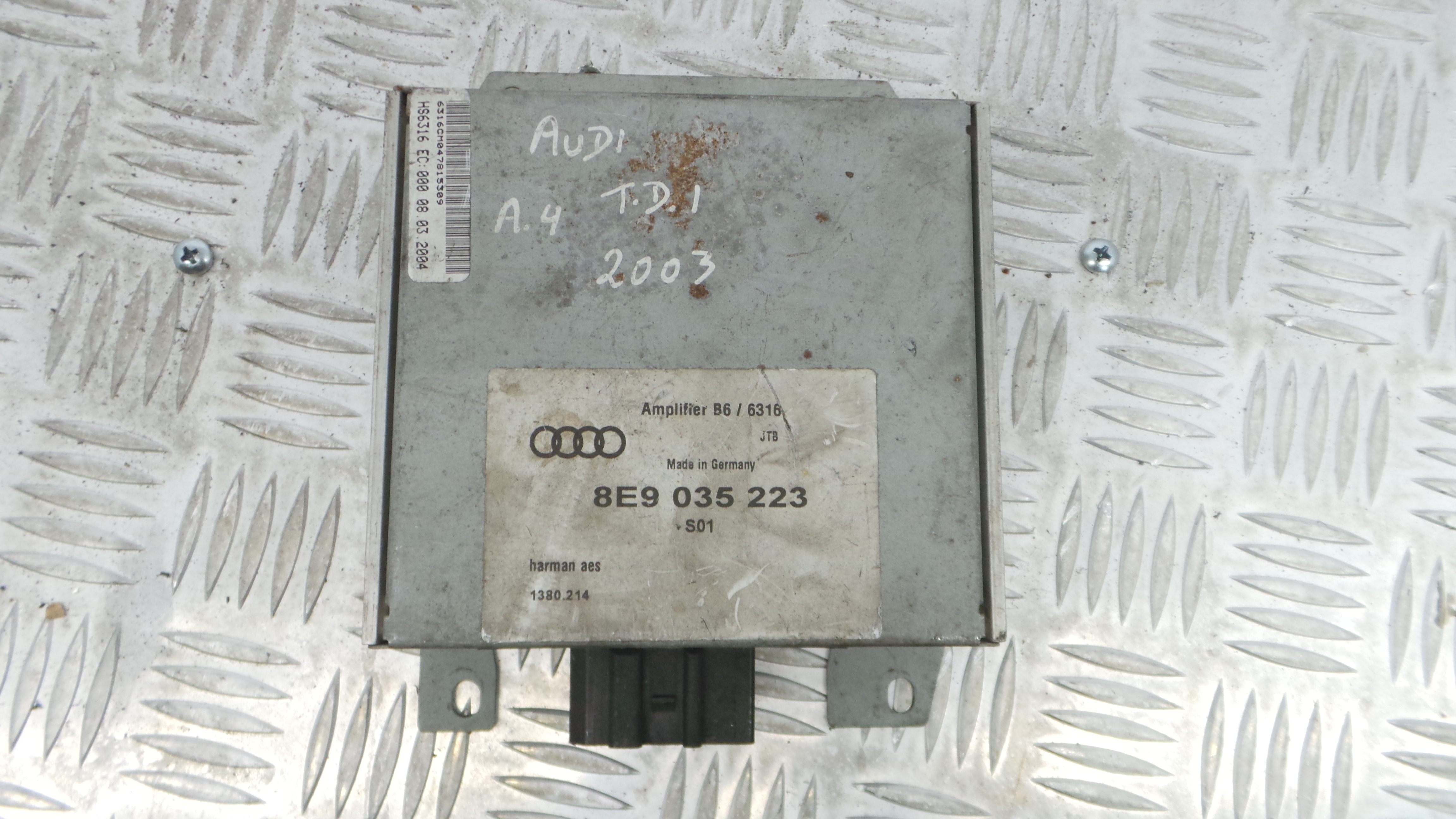 Amplificador 8E9035223 - AUDI A4 B6 (8E2)-33123083