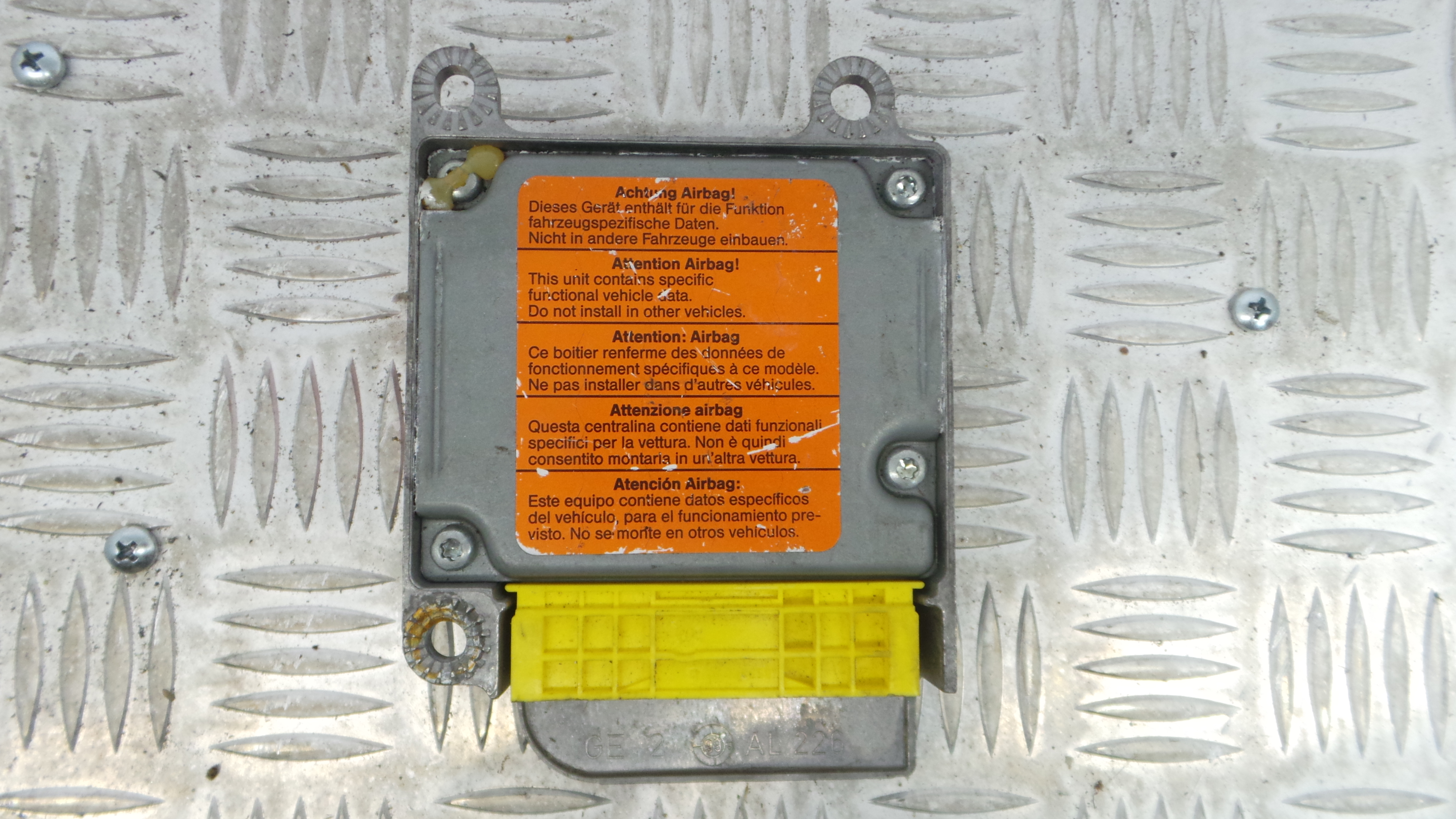 Centralina de Airbags 6Q0909605A - VW GOLF IV (1J1), GOLF Mk IV (1J1)-33128332