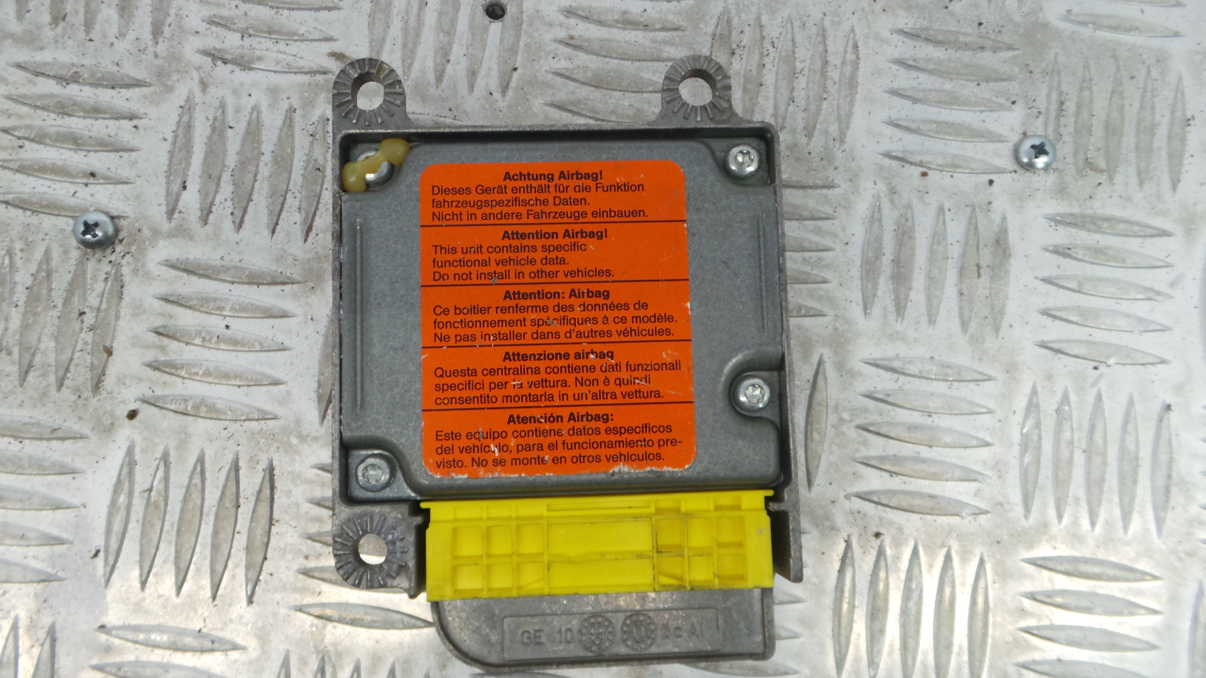 Centralina de Airbags 6Q0909605A - VW GOLF IV (1J1), GOLF Mk IV (1J1)-33128366 Centralina de Airbags 6Q0909605A - VW GOLF IV (1J1), GOLF Mk IV (1J1)-33128366