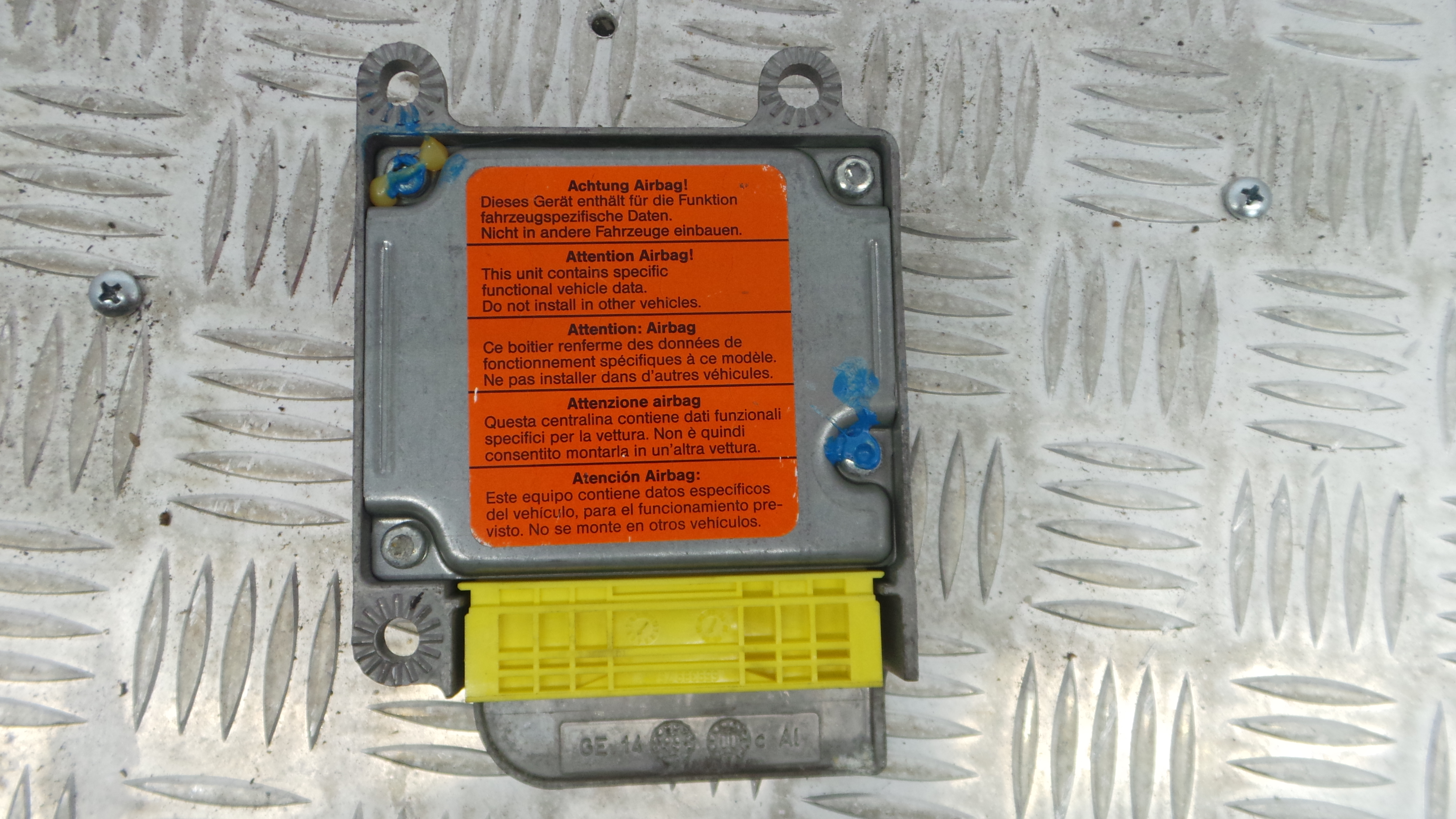 Centralina de Airbags 6Q0909605A - VW GOLF IV (1J1), GOLF Mk IV (1J1)-33128368 Centralina de Airbags 6Q0909605A - VW GOLF IV (1J1), GOLF Mk IV (1J1)-33128368