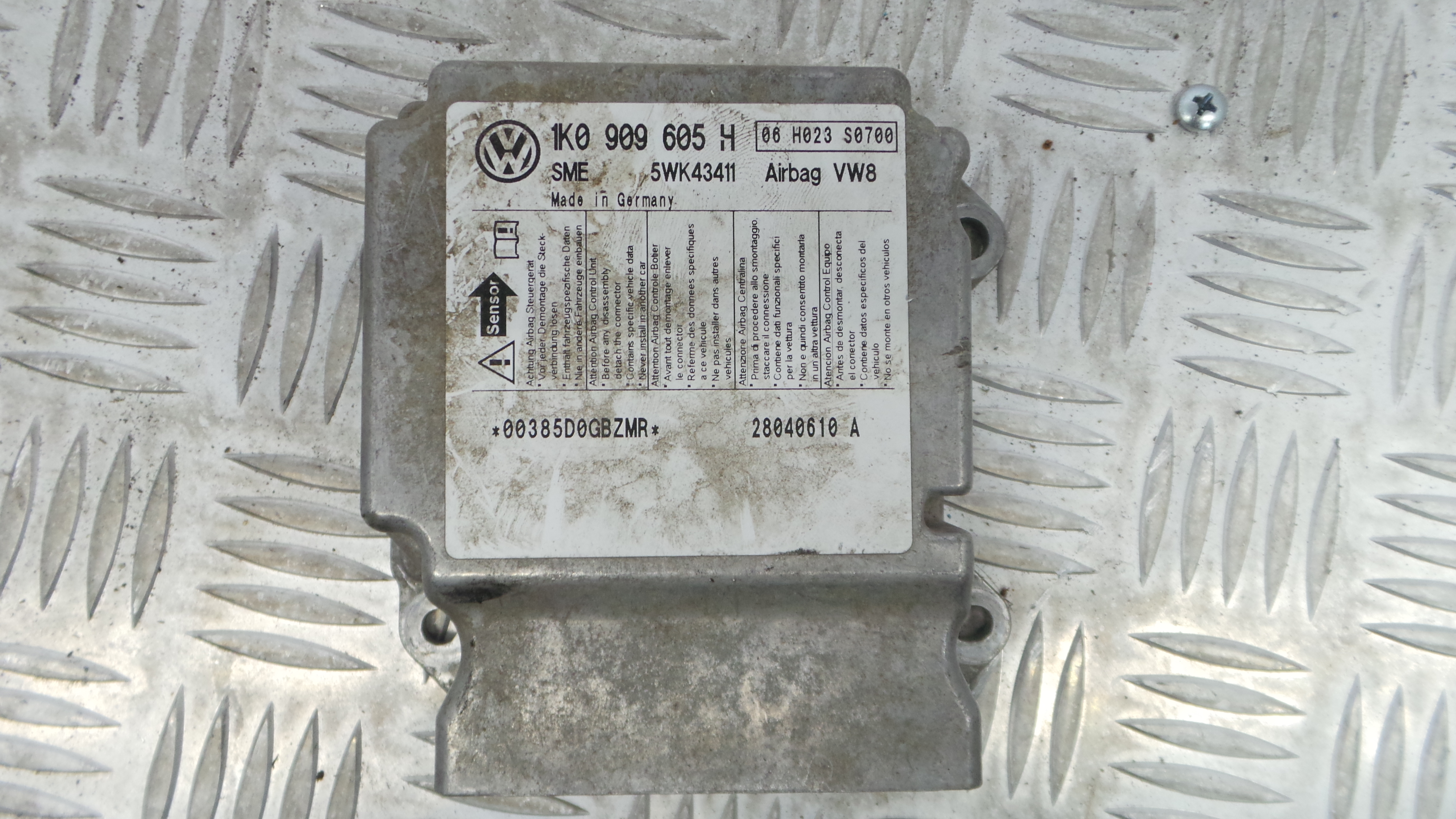 Centralina de Airbags 1K0909605H - VW GOLF V (1K1)-33128704