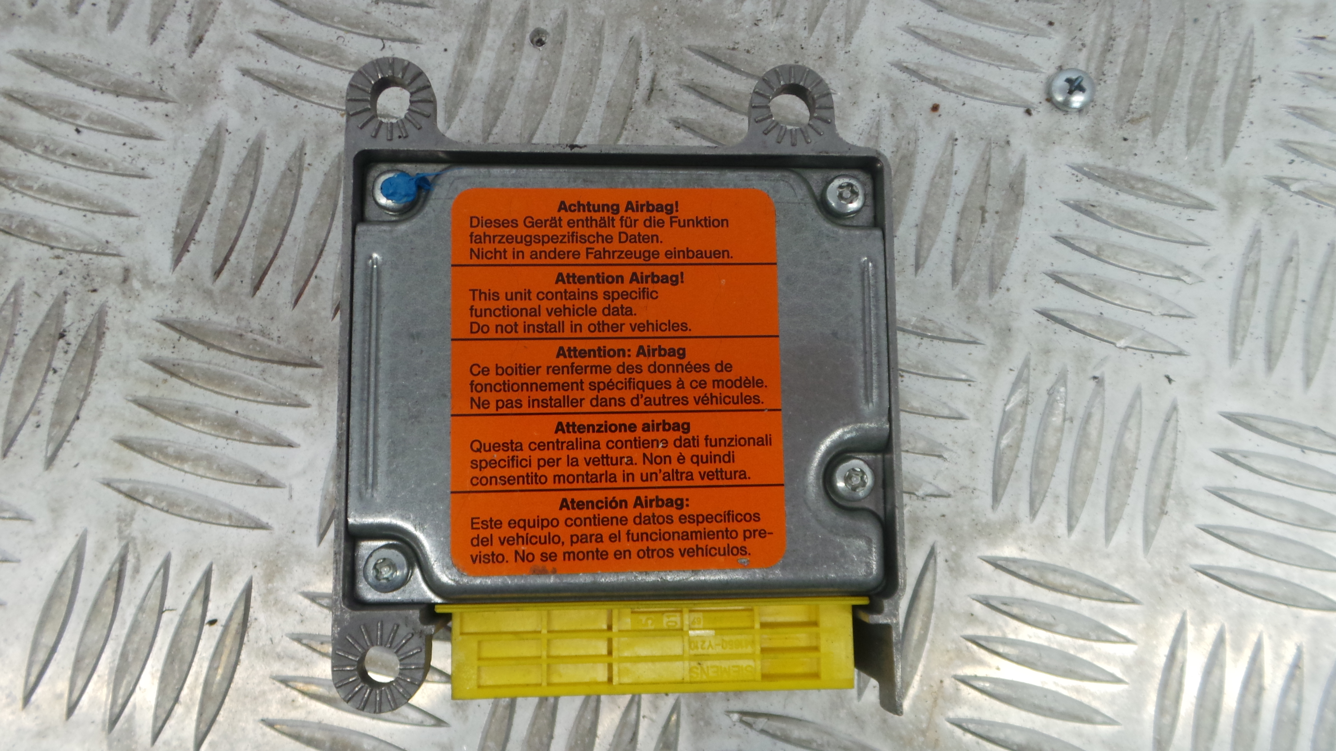 Centralina de Airbags 1J0909609 - VW GOLF IV (1J1), GOLF Mk IV (1J1)-33128860 Centralina de Airbags 1J0909609 - VW GOLF IV (1J1), GOLF Mk IV (1J1)-33128860