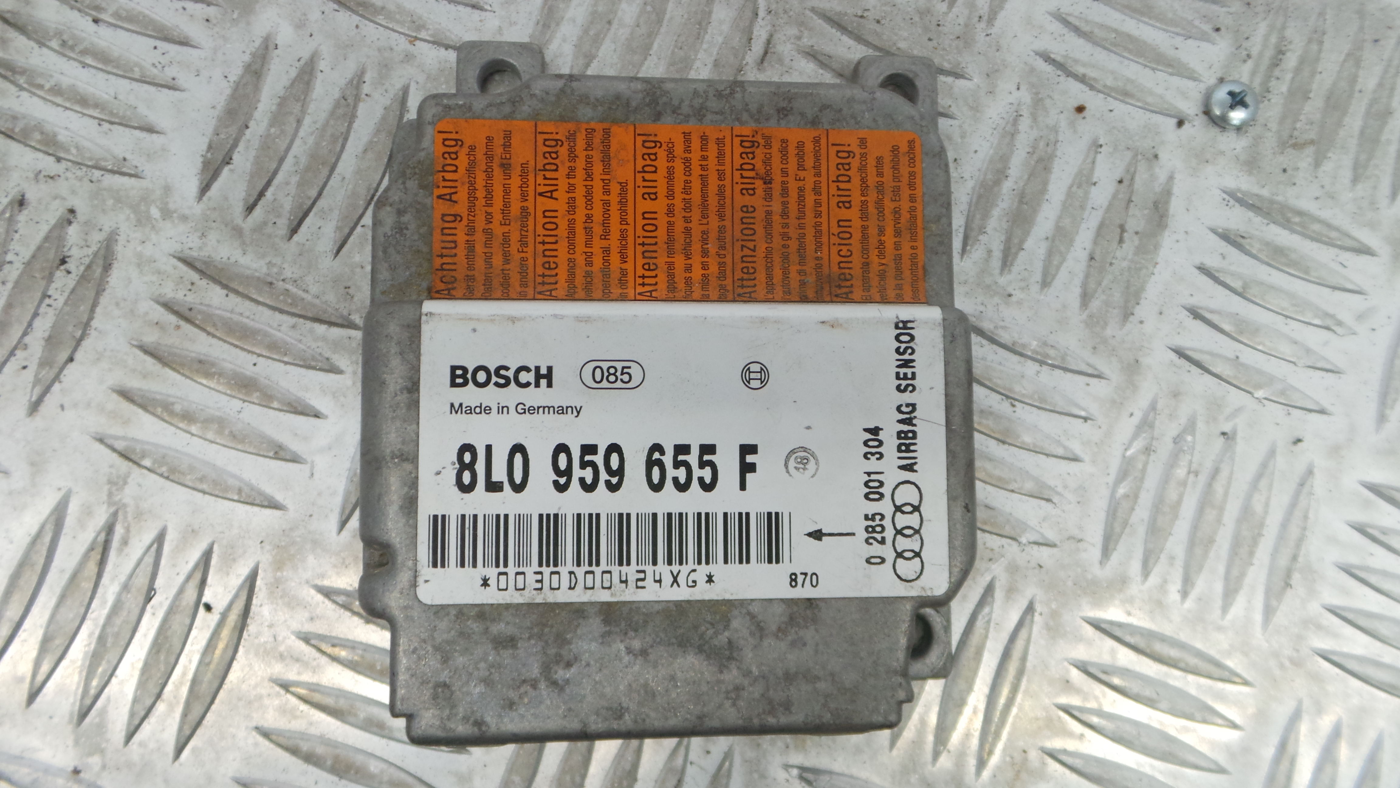 Centralina de Airbags 8L0959655F - AUDI A3 (8L1)-33128915