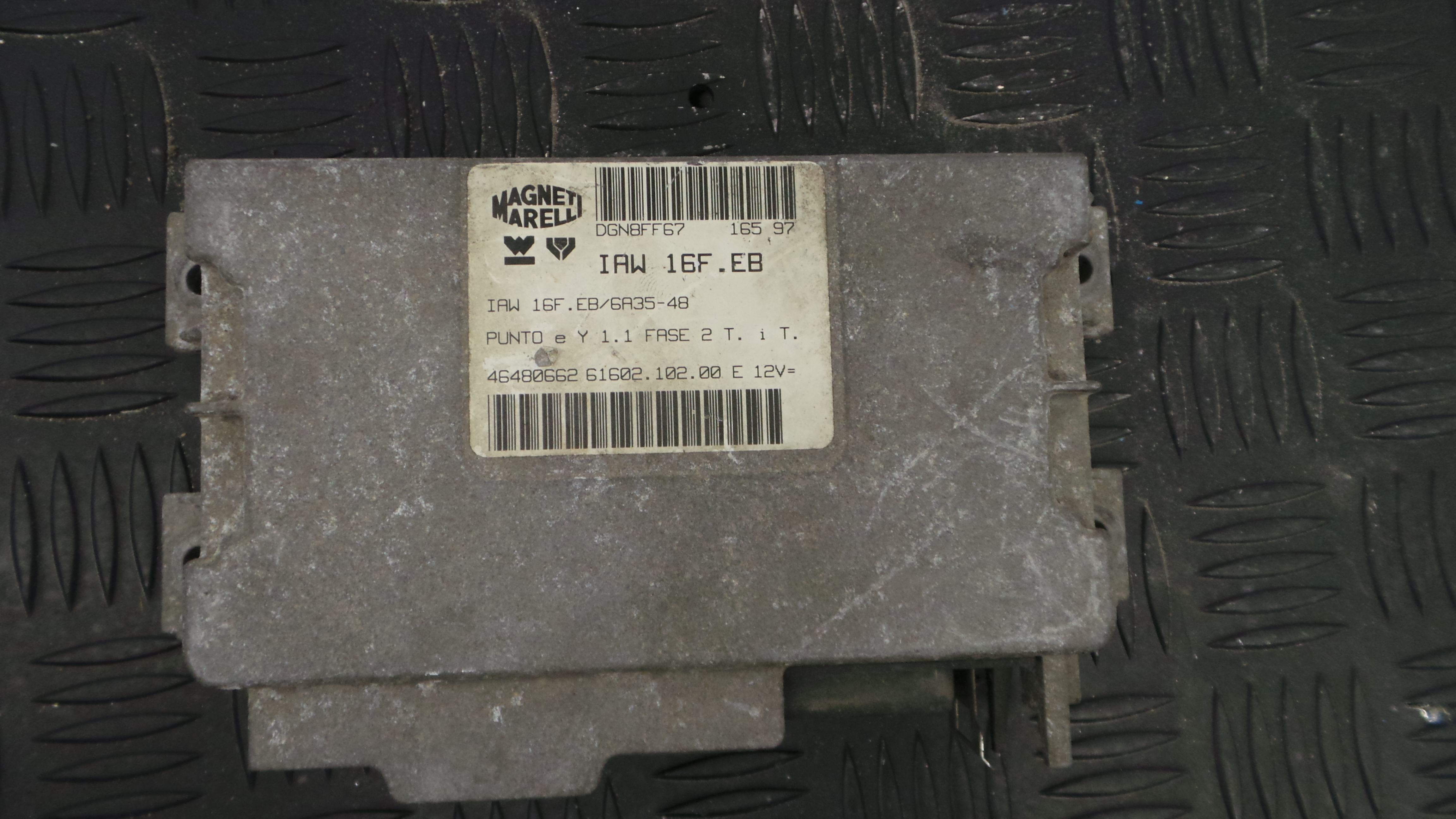 Centralina do Motor IAW16F.EB - FIAT PUNTO (176_)-33129306