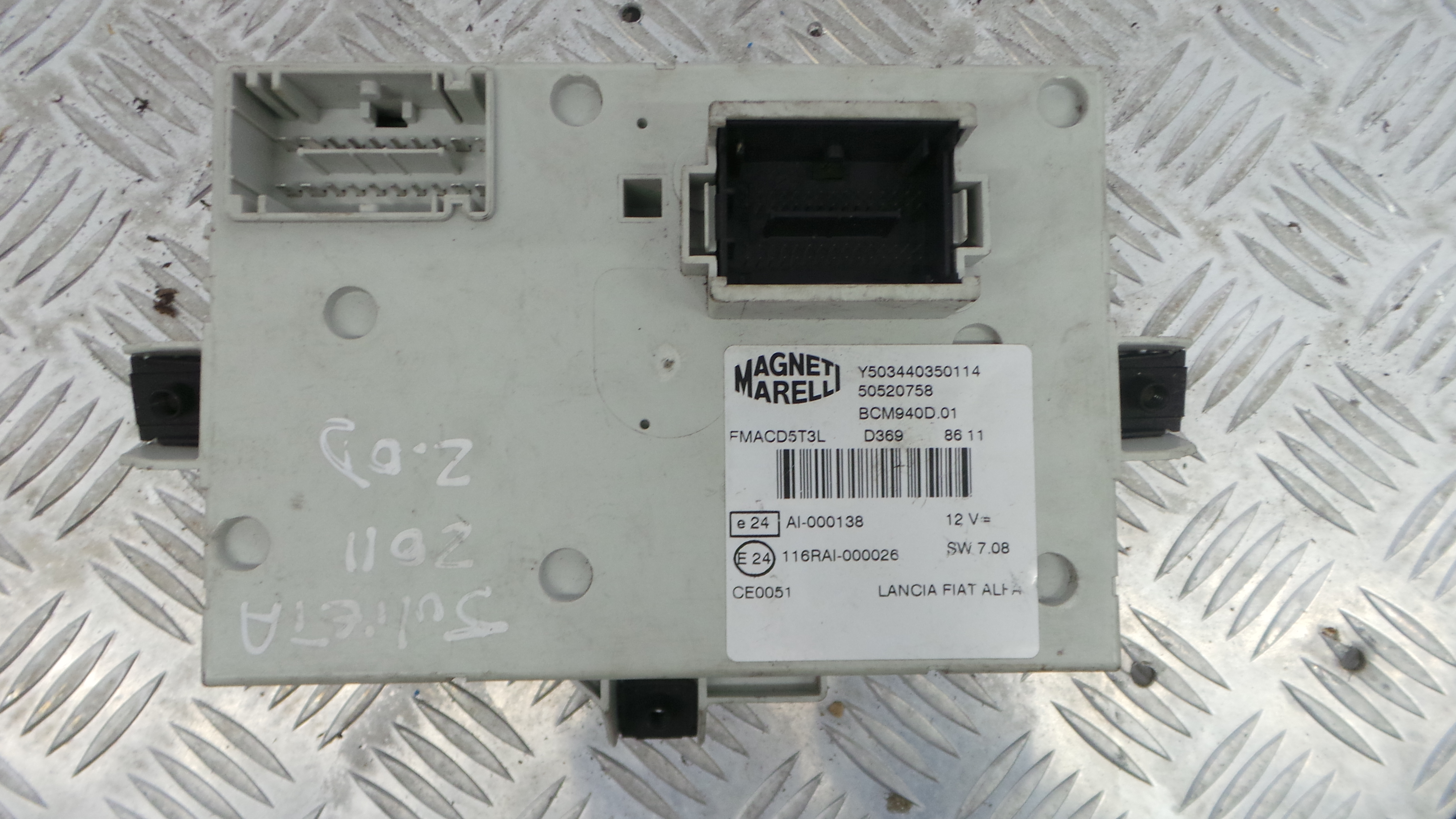 Caixa dos Fusíveis / BSI / UCH / SAM 50520758 - ALFA ROMEO GIULIETTA (940_)-33129640