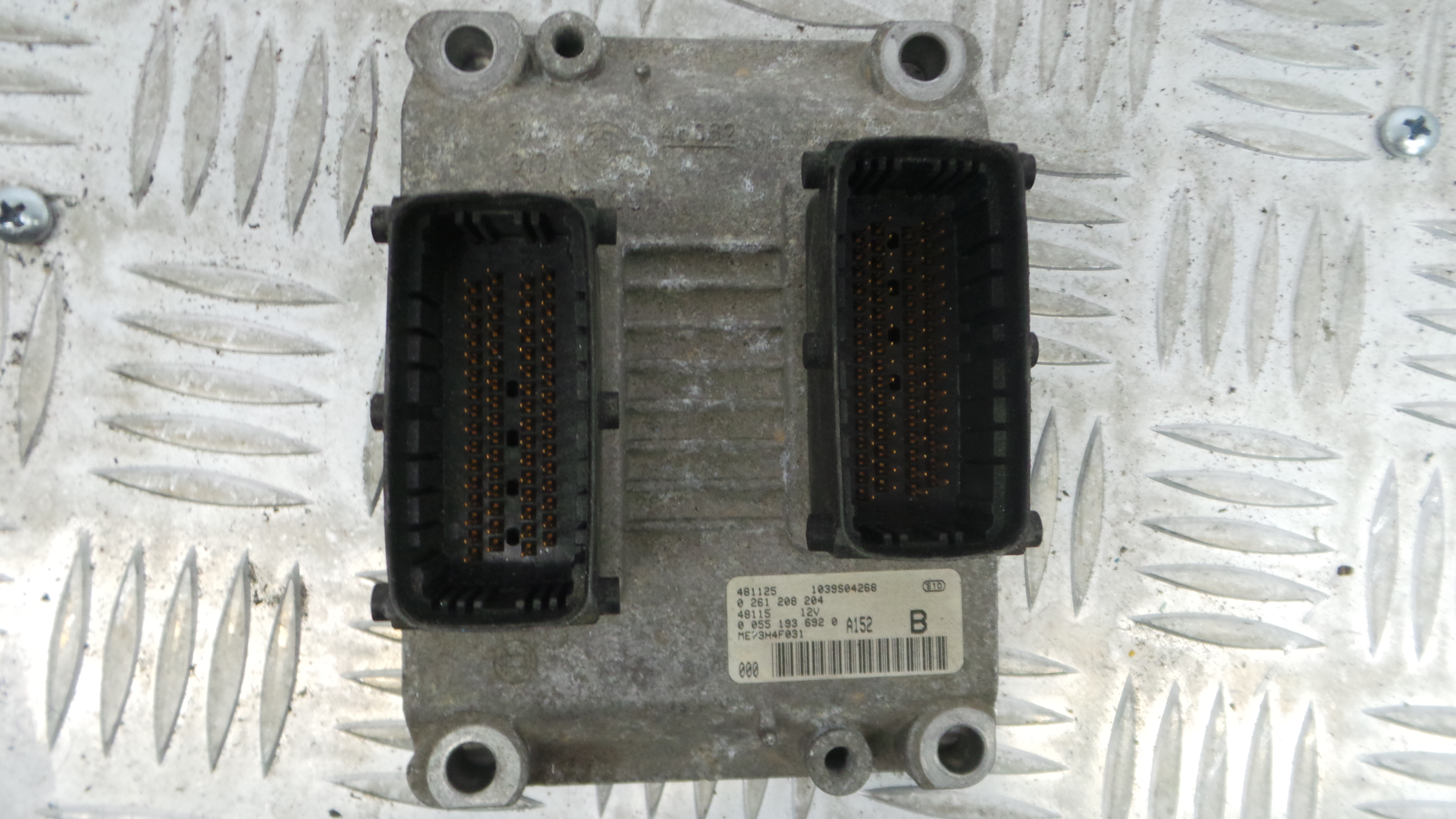 Centralina do Motor 0261208204 - FIAT STILO (192_)-33136151