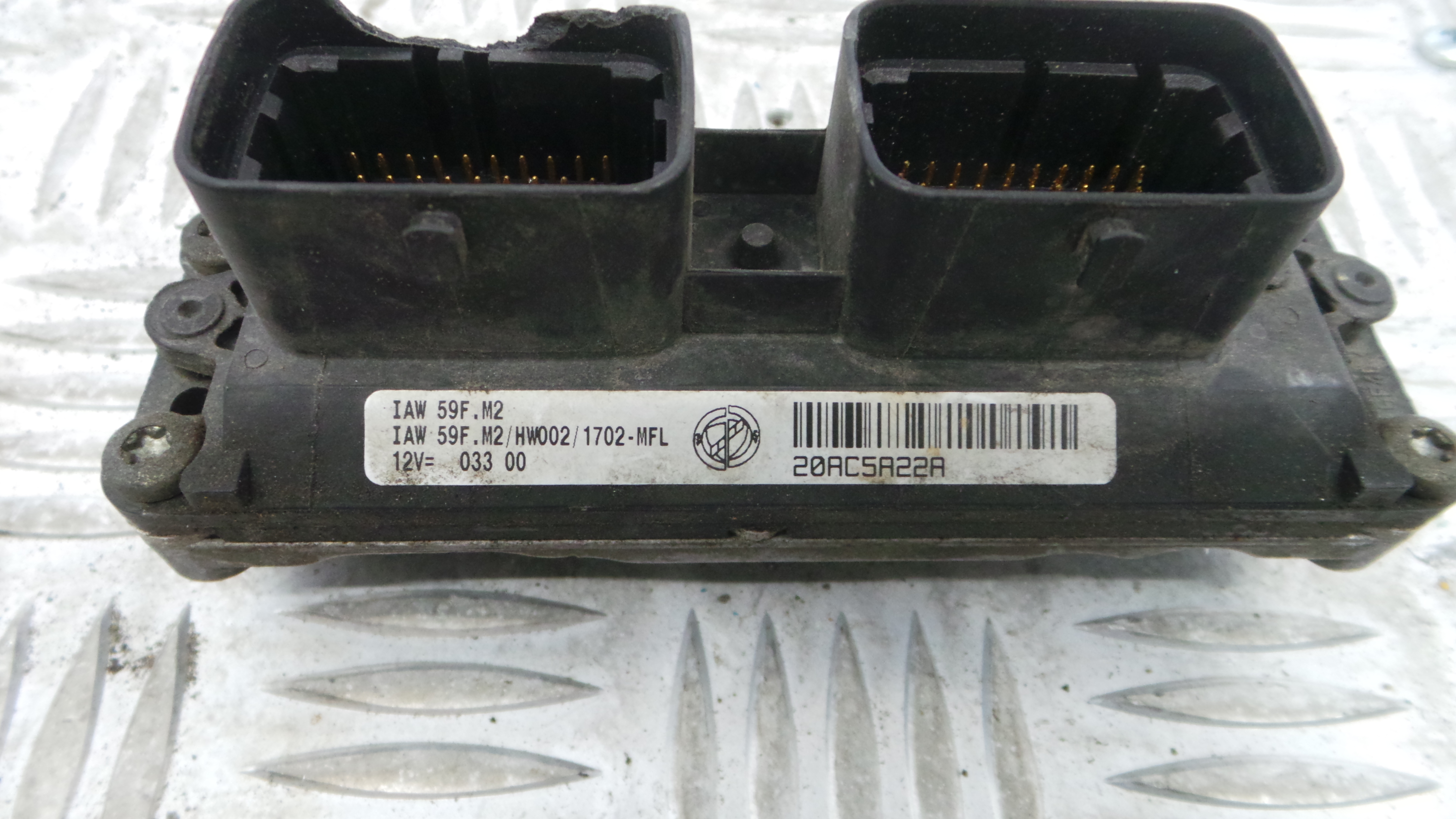 Centralina do Motor IAW59F.M2 - FIAT PUNTO (188_)-33136374