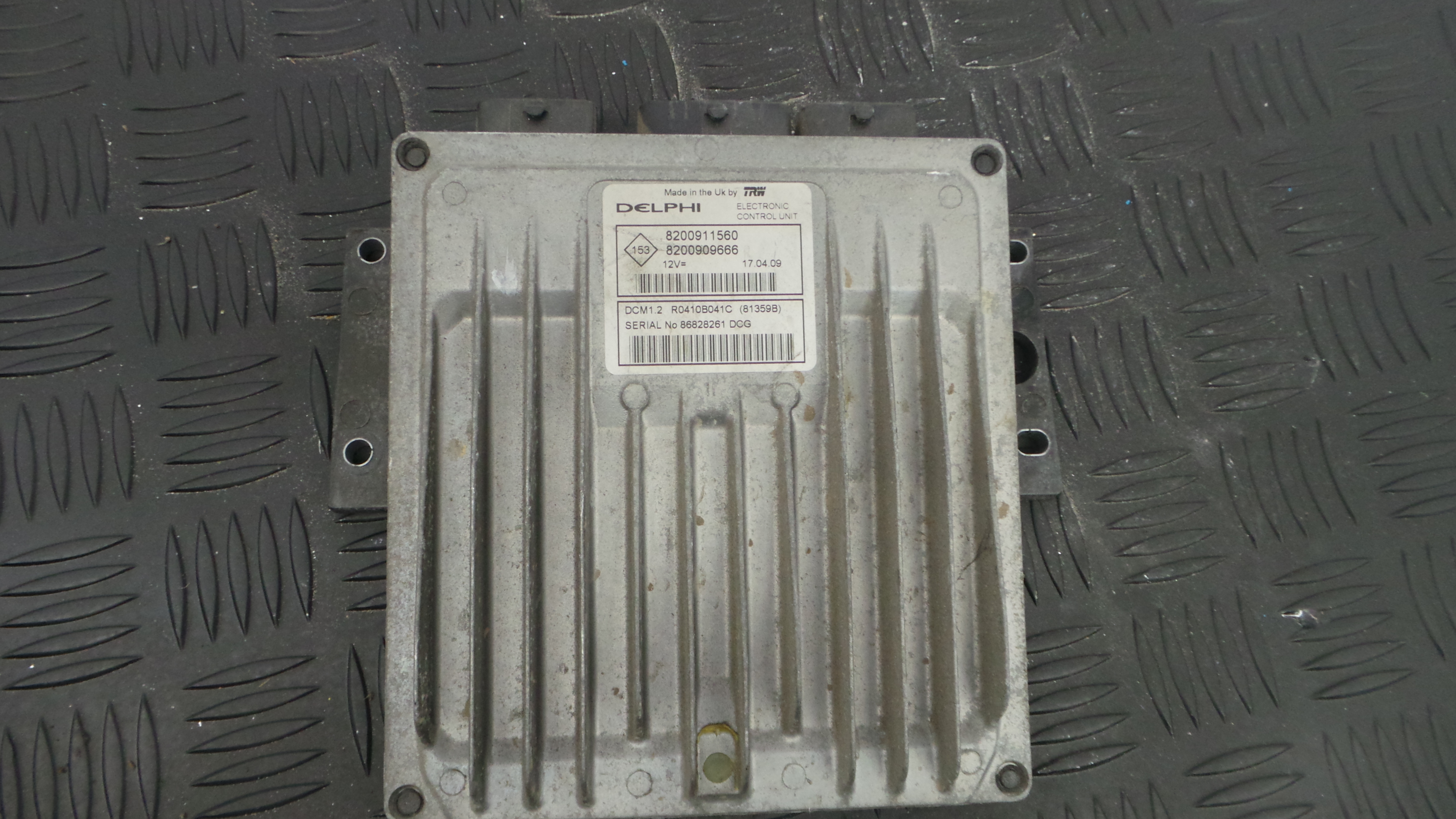 Centralina do Motor 8200911560 - RENAULT CLIO III (BR0/1, CR0/1)-33138170