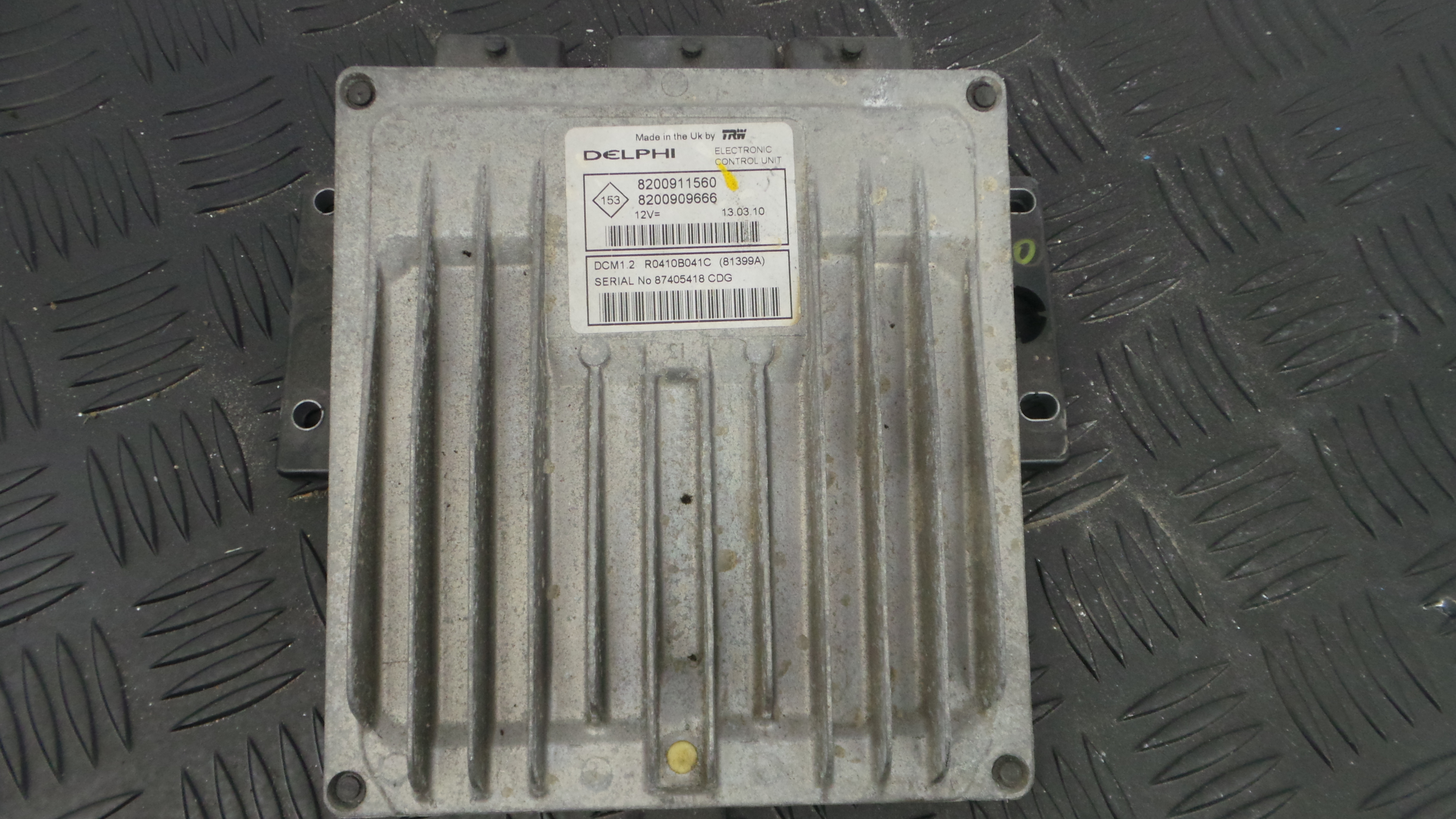 Centralina do Motor 8200911560 - RENAULT CLIO III (BR0/1, CR0/1)-33138188